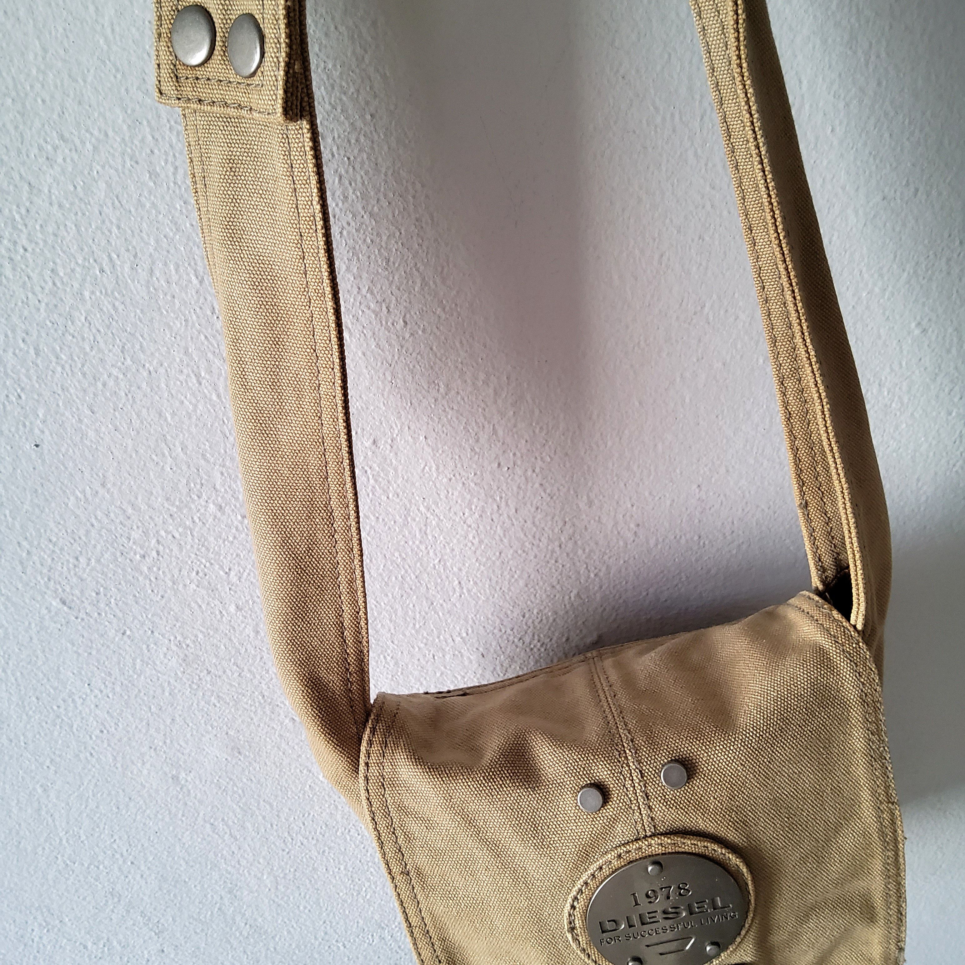 Diesel Diesel vintage y2k cargo hardware logo crossbody denim bag Size ONE SIZE - 5 Thumbnail