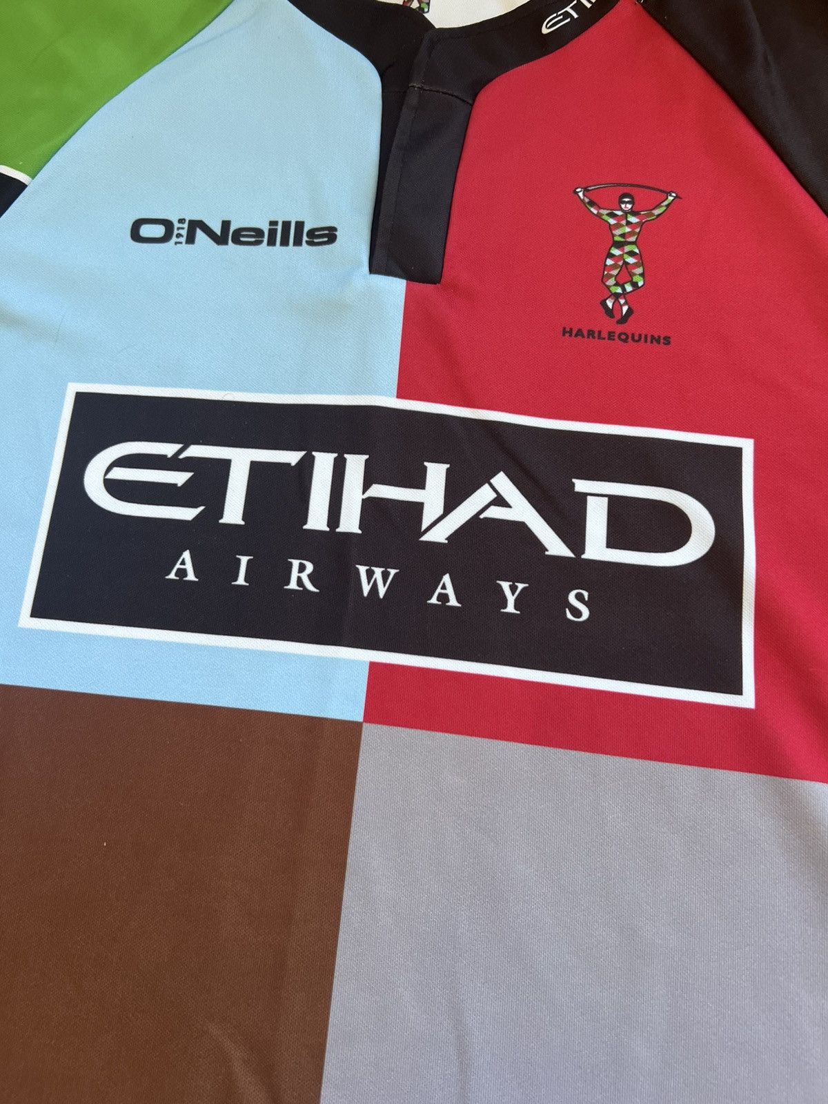 O'Neills 2011/12 O’Neills Harlequins Rugby Home Jersey Men’s Size XL Size US XL / EU 56 / 4 - 3 Thumbnail