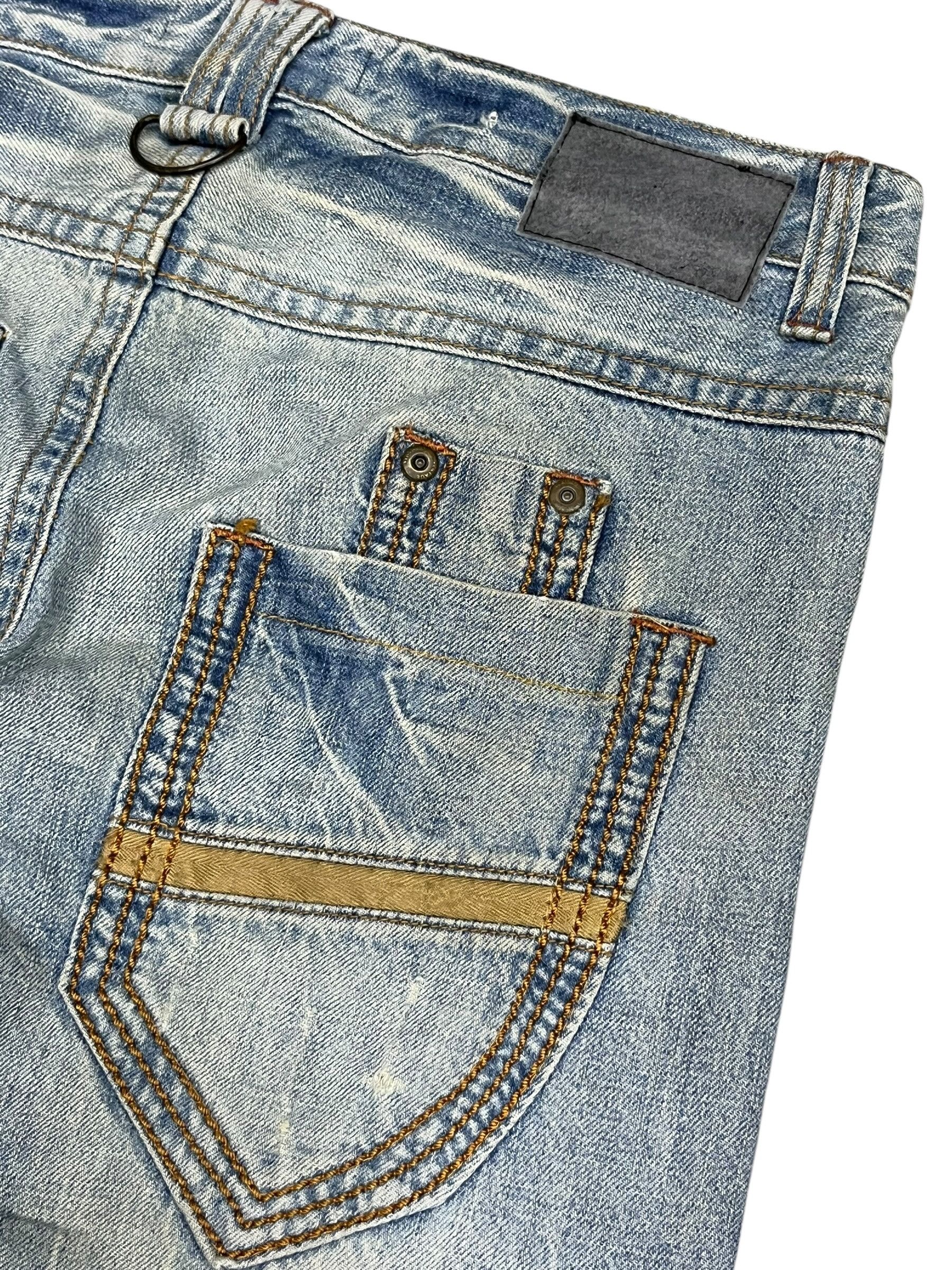 Japanese Brand Archive Studded Flare Denim Kapital Tornado Mart Style Size US 33 - 10 Thumbnail