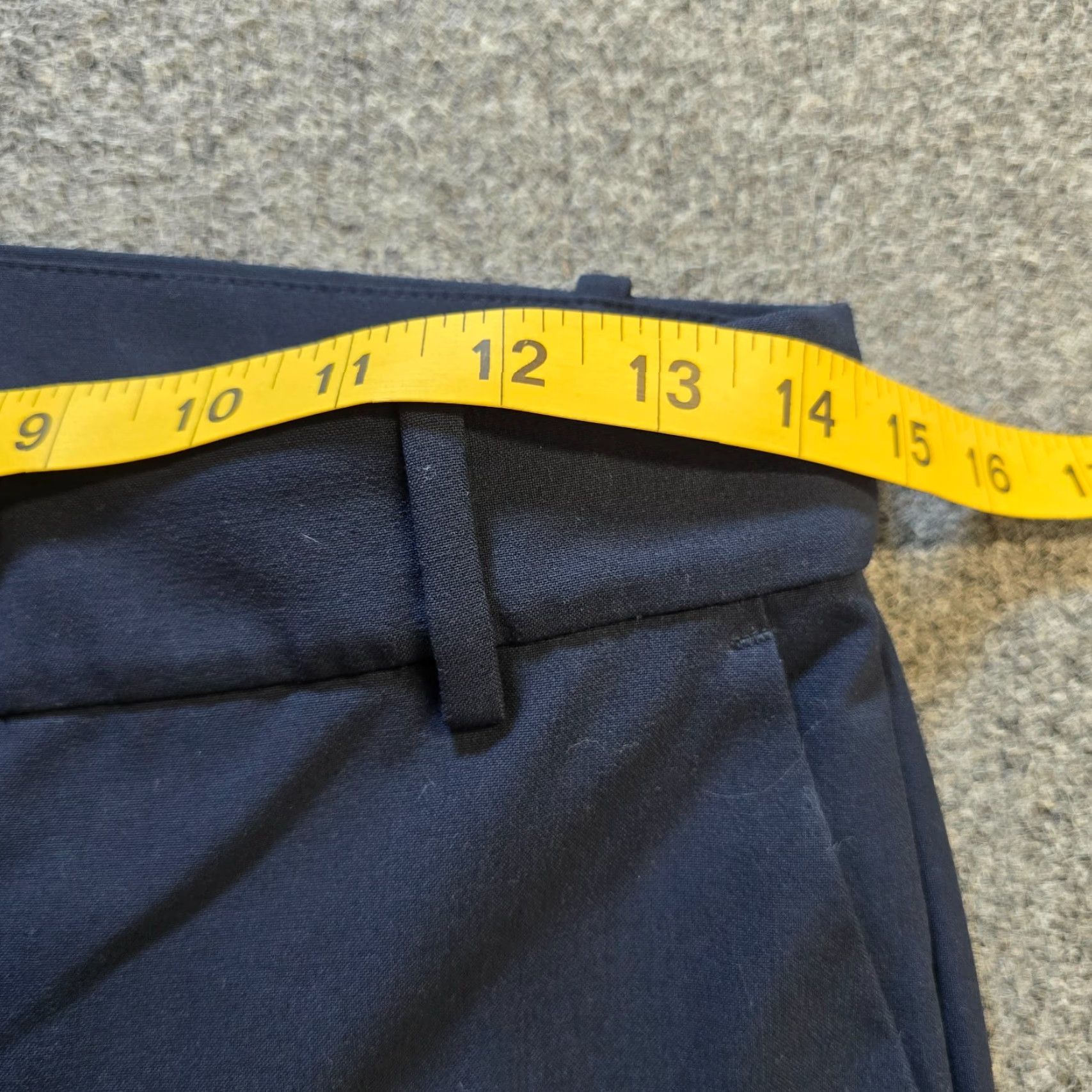 J.Crew J.CREW Pants Women Size 4 Blue Ruby Tapered Flat Front Career Casual Capsule Pants Regular Inseam 27 in Navy Blue? Size 27" / US 4 / IT 40 - 6 Thumbnail