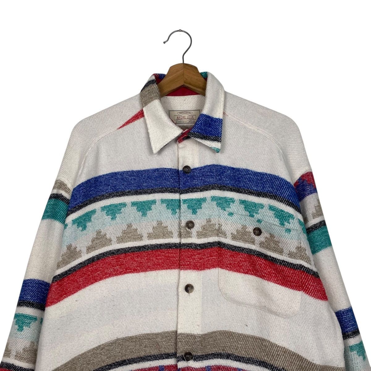Japanese Brand × Native Andre Leon native pattern shirt Size US M / EU 48-50 / 2 - 2 Thumbnail