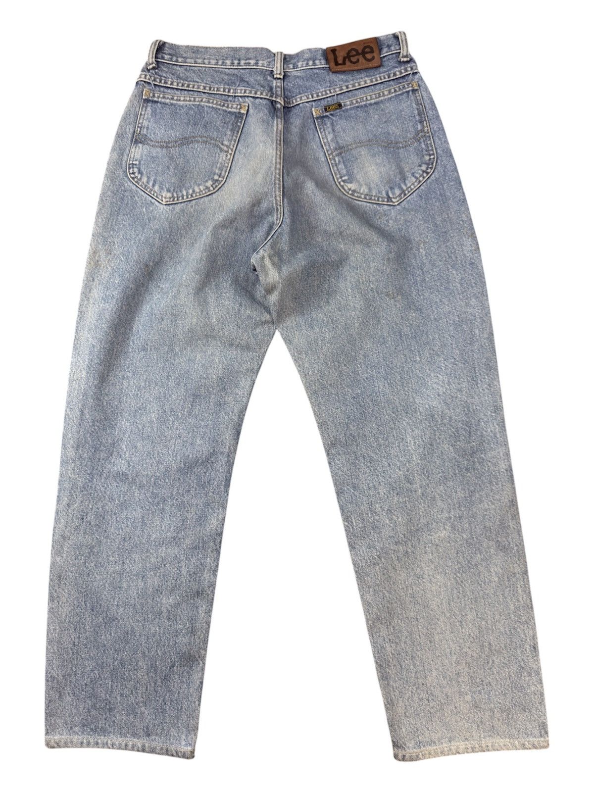 Lee × Number (N)ine Vintage 90s Acid Wash Lee Edwin Relaxed Fit Distressed Denim Size US 32 / EU 48 - 2 Thumbnail