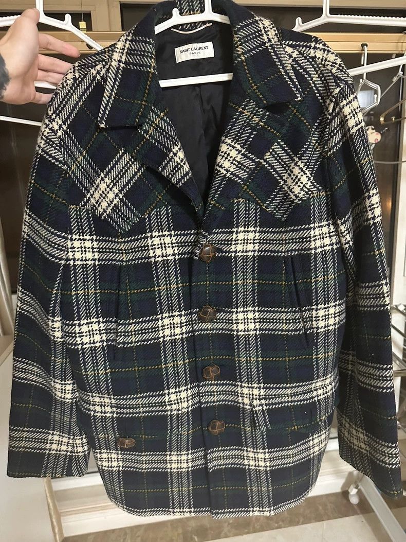 Saint Laurent Paris Saint Laurent Paris Saint Laurent Wool Jacket Hedi Era Sty Size US M / EU 48-50 / 2 - 3 Thumbnail