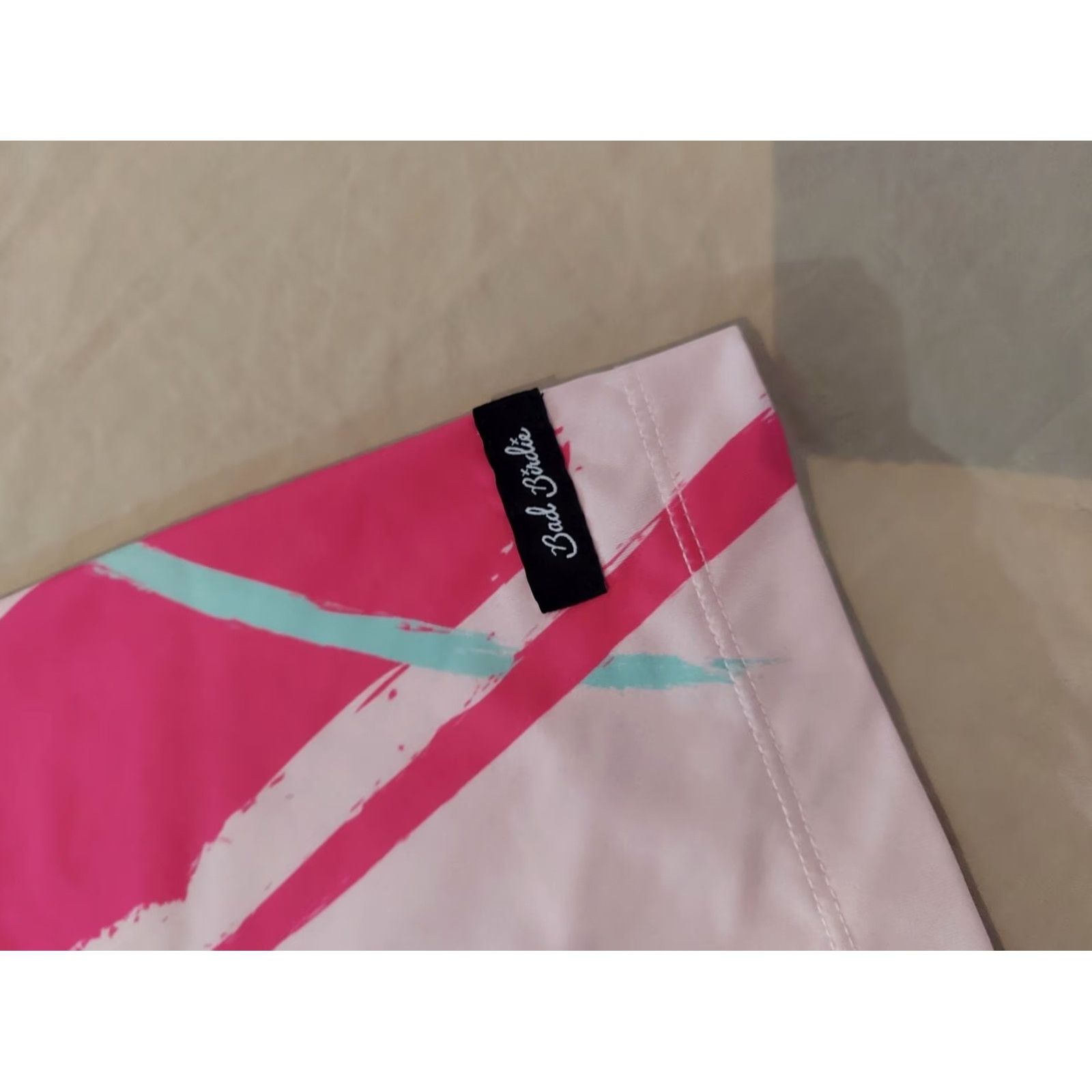 Vintage Bad Birdie Polo Shirt Mens 2XL Pink Golf Athletic Shirt Size US XXL / EU 58 / 5 - 3 Thumbnail