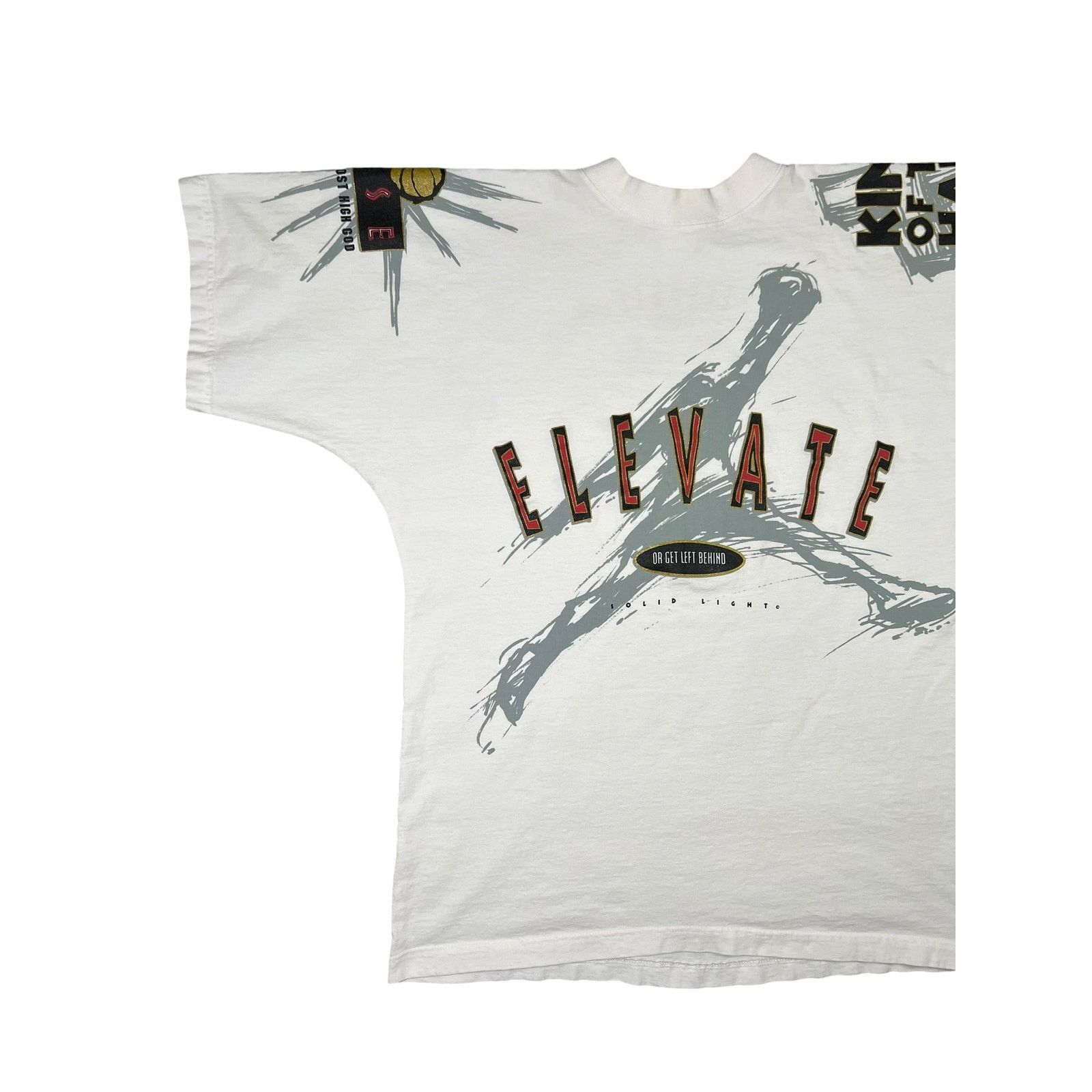 Vintage Vintage ElevateRise With The Most High God jesus AOP tee Size US L / EU 52-54 / 3 - 4 Thumbnail