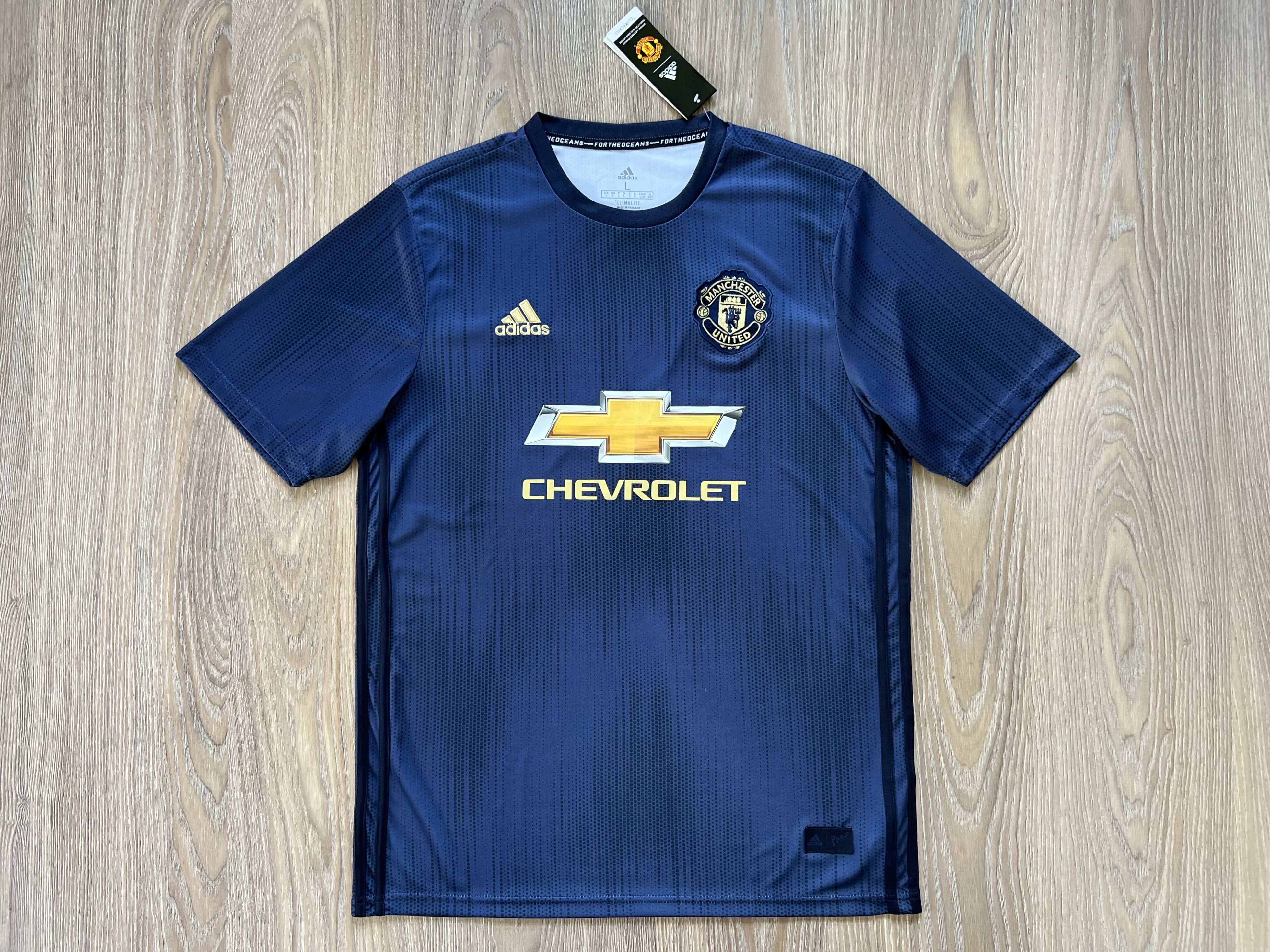 Adidas Adidas Manchester United Third Shirt 2018-2019 Size US L / EU 52-54 / 3 - 3 Thumbnail