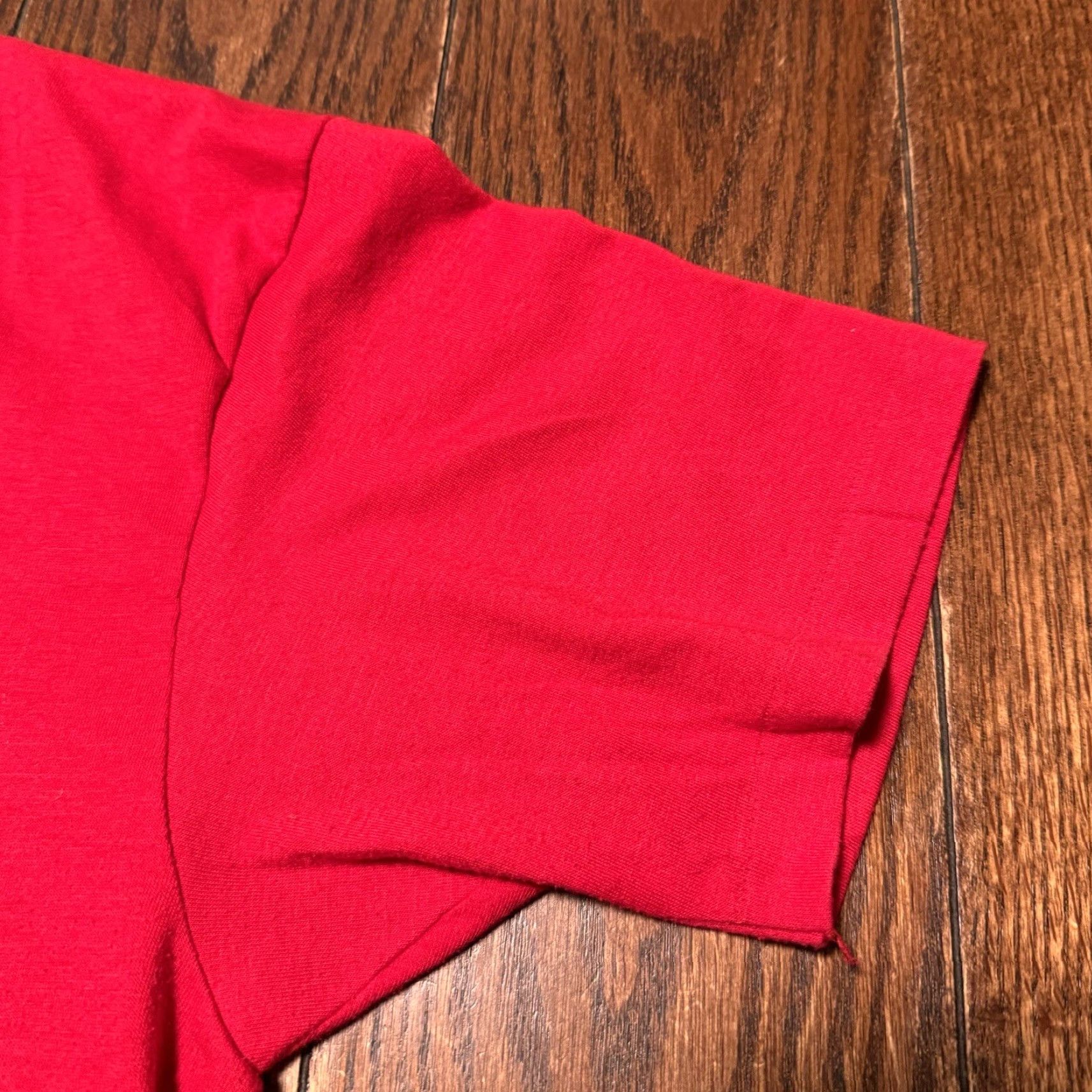 Vintage VINTAGE Pittsburgh Skyline T Shirt XL 1980s USA Point State Park PA Bridges Boat Mens Graphic Tee Red Size US XL / EU 56 / 4 - 3 Thumbnail