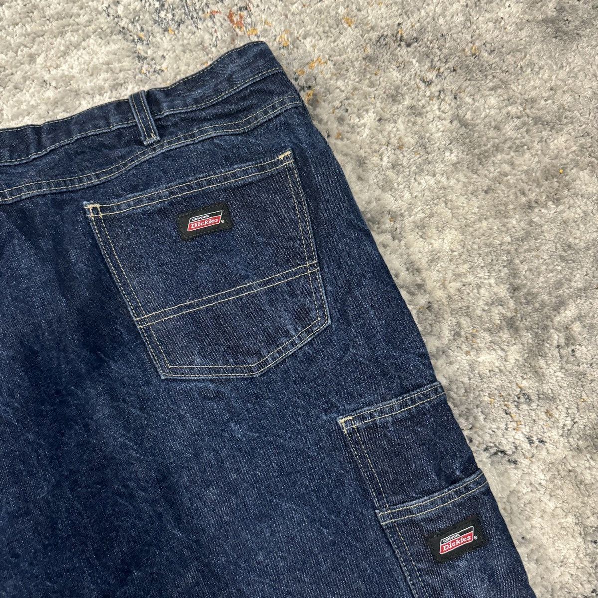 Dickies × Vintage Vintage Y2K Dickies baggy wide leg carpenter shorts Size US 42 / EU 58 - 3 Thumbnail
