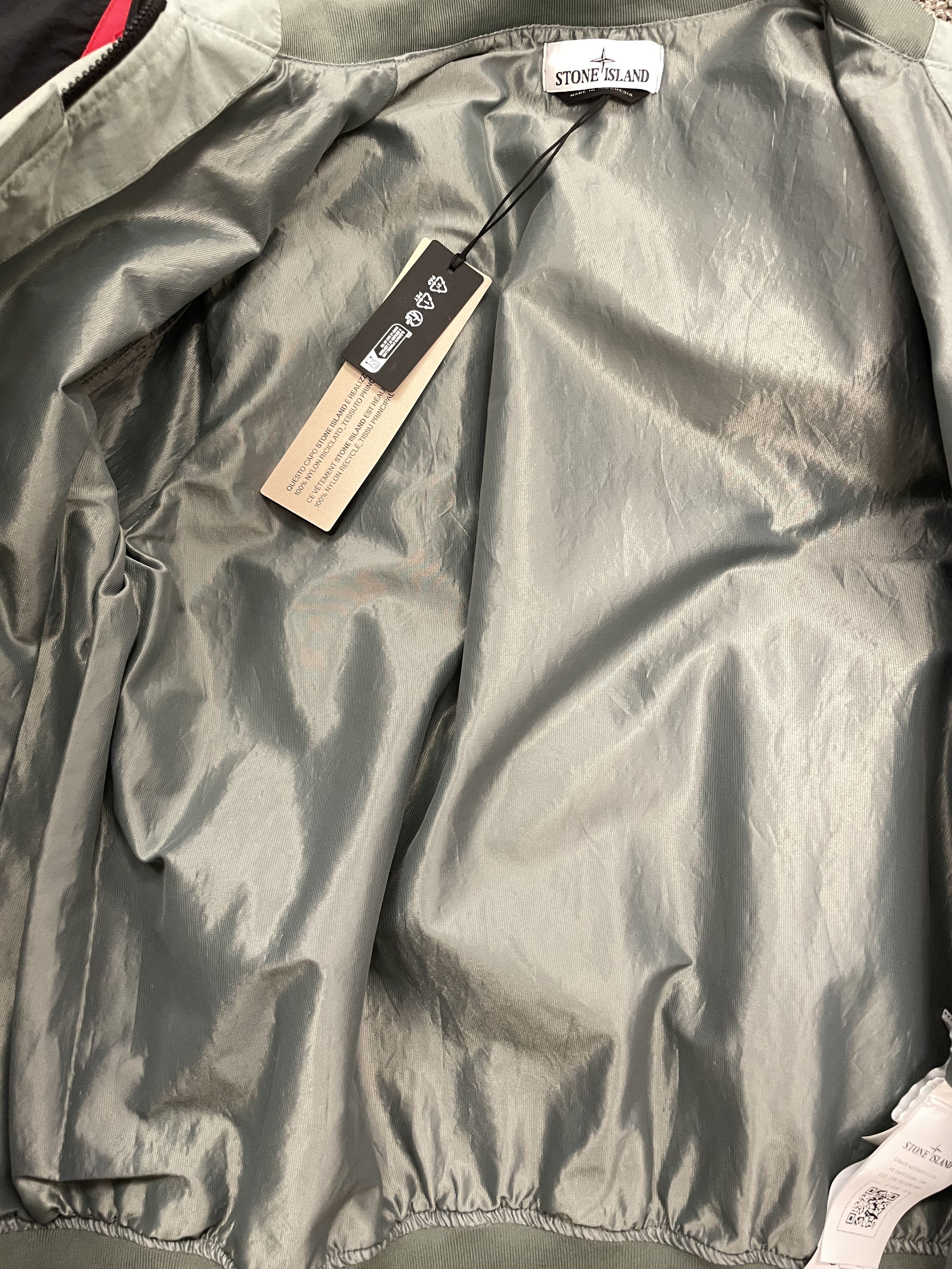 Stone Island Stone Island Compass Recycled Nylon Jacket Retail: $790 Size US M / EU 48-50 / 2 - 15 Thumbnail
