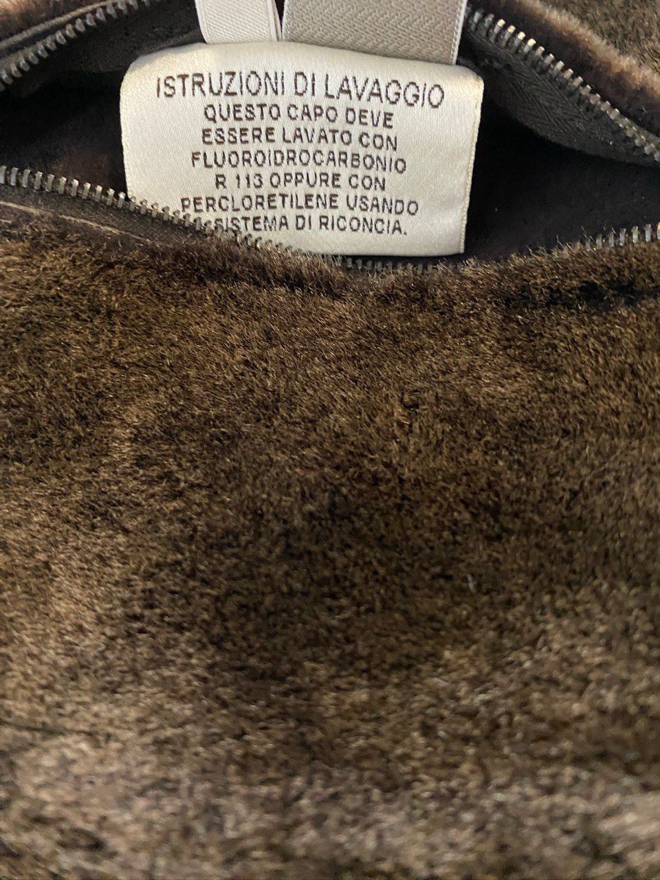 Ermenegildo Zegna Ermenegildo Zegna Shearling Coat Dark Brown Lambskin Nappa Size US XXL / EU 58 / 5 - 11 Thumbnail