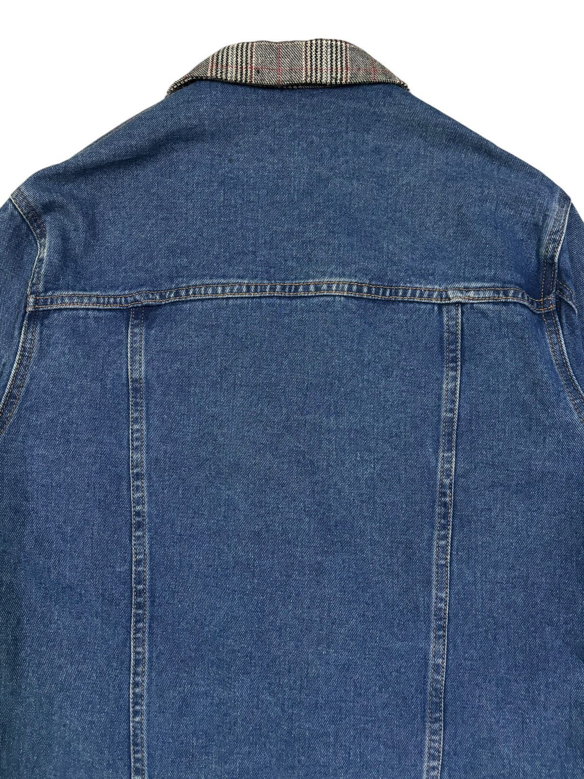 Japanese Brand Y2K Japanese Brand Hybrid Wool Blend-Denim Blazer Jacket Size US M / EU 48-50 / 2 - 13 Thumbnail