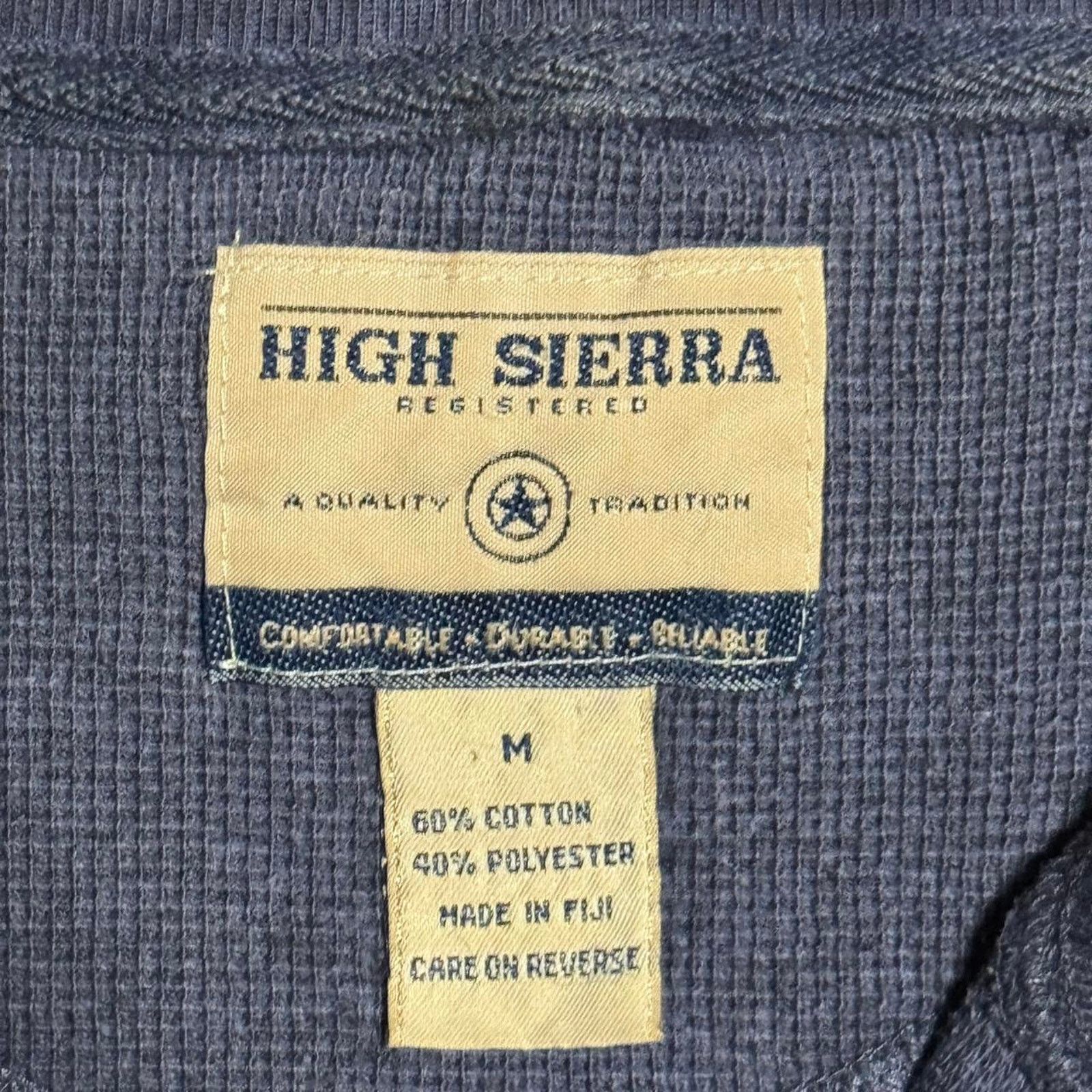 High Sierra Vintage high sierra dark blue medium size polo shirt Size US M / EU 48-50 / 2 - 3 Thumbnail