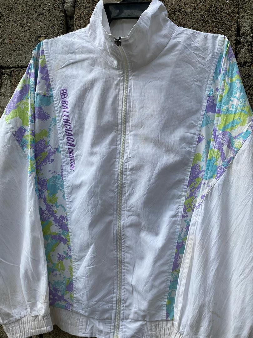 Balenciaga × Vintage Rare Vintage 90s🔥 Balenciaga Paris Full zipper Jacket Size US L / EU 52-54 / 3 - 2 Thumbnail