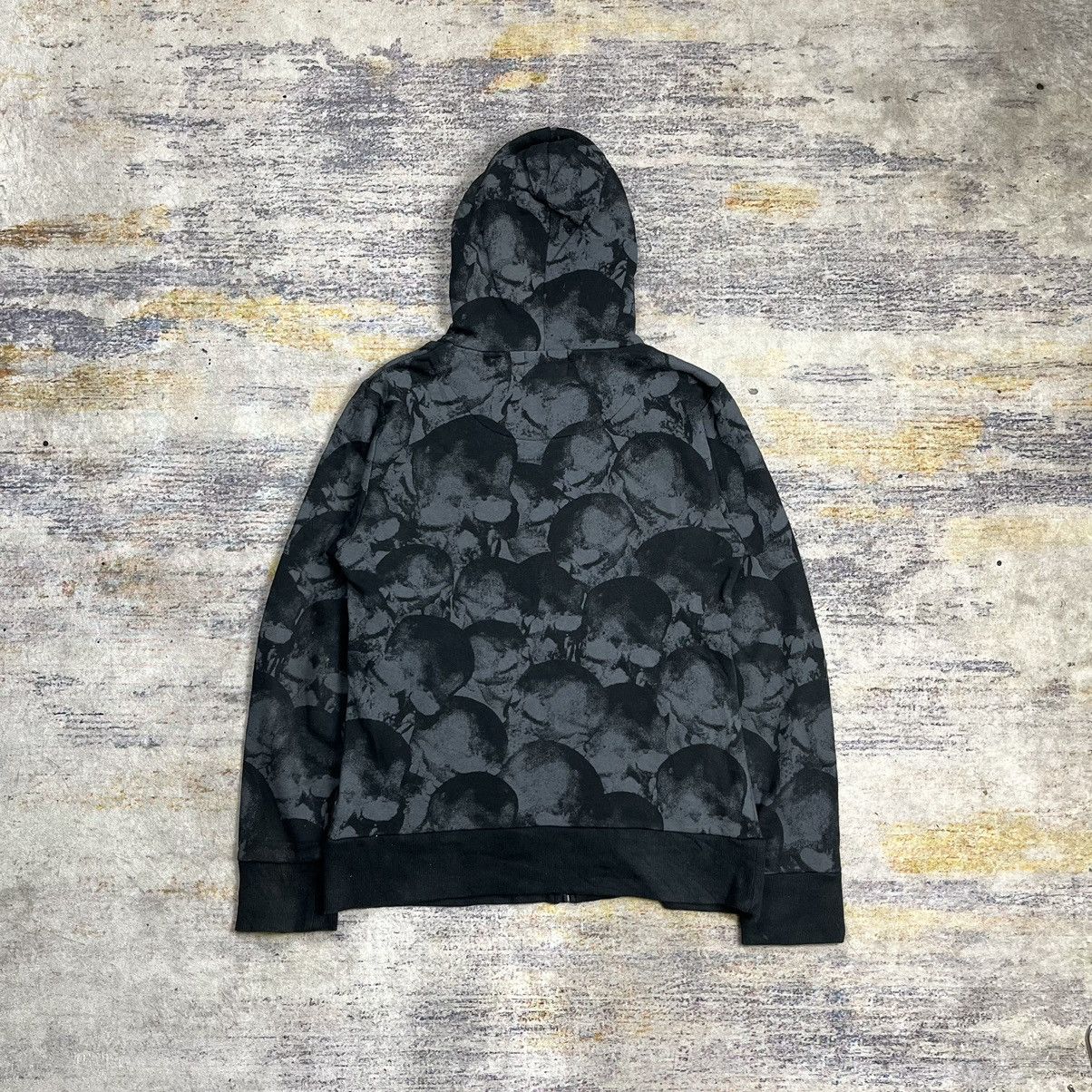 If Six Was Nine Berning Sho all over print skull zip hoodie Size US M / EU 48-50 / 2 - 3 Thumbnail