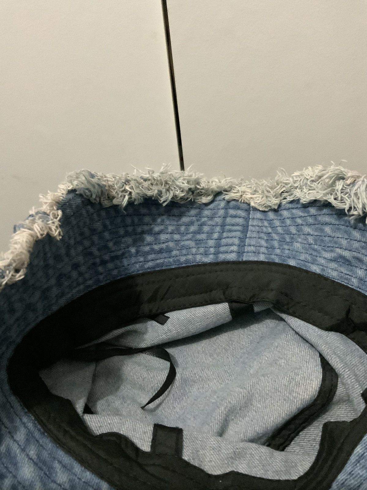 Hat Club Distressed Denime Acid Wash Bucket Hat Size ONE SIZE - 8 Thumbnail