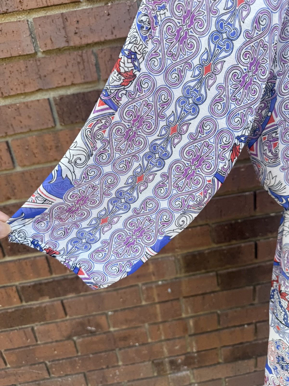 Other Tacera Boho Dress Bohemian Knee Length Multicolor Pattern Size M / US 6-8 / IT 42-44 - 4 Thumbnail