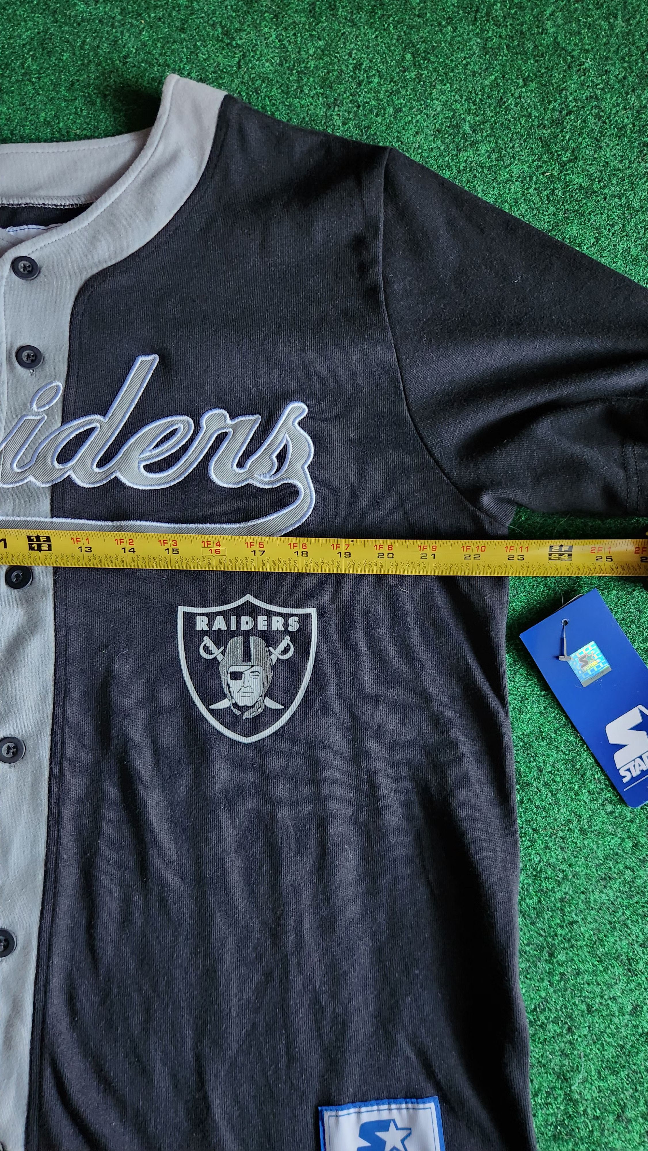 Starter × Vintage Los Angeles Raiders Baseball Starter Jersey Size Large Size US L / EU 52-54 / 3 - 8 Thumbnail