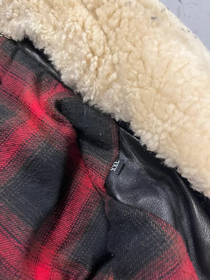 Diesel FW2017 Diesel Multi Zip Shearling Collar Black Leather Jacket Size US L / EU 52-54 / 3 - 13 Thumbnail