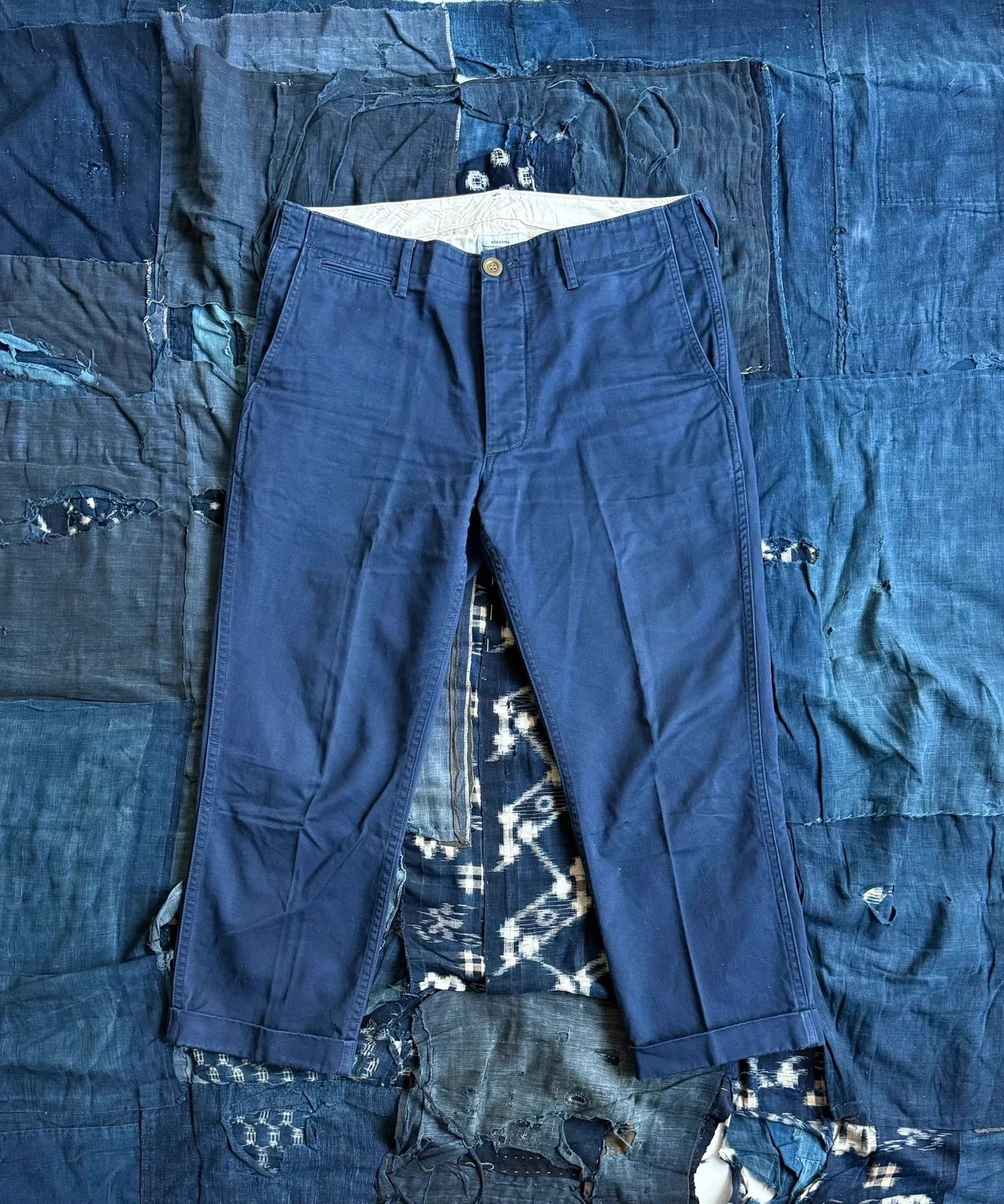 VISVIM 13SS Chino Pants 9/10 Blue Size 3