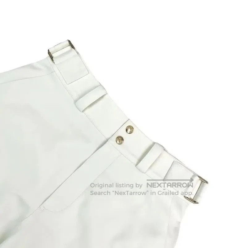 Louis Vuitton Louis Vuitton White Nylon Casual Pants . Size 26" / US 2 / IT 38 - 3 Thumbnail