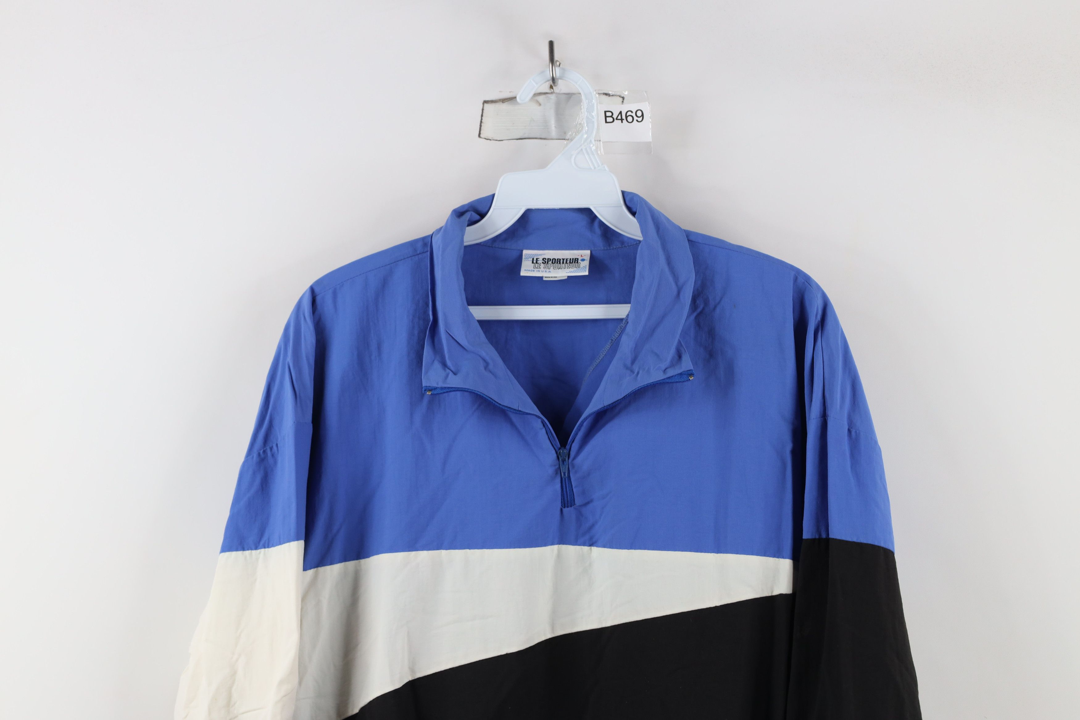 Vintage Vintage 80s 90s Streetwear Pullover Windbreaker Jacket USA Size US L / EU 52-54 / 3 - 2 Thumbnail
