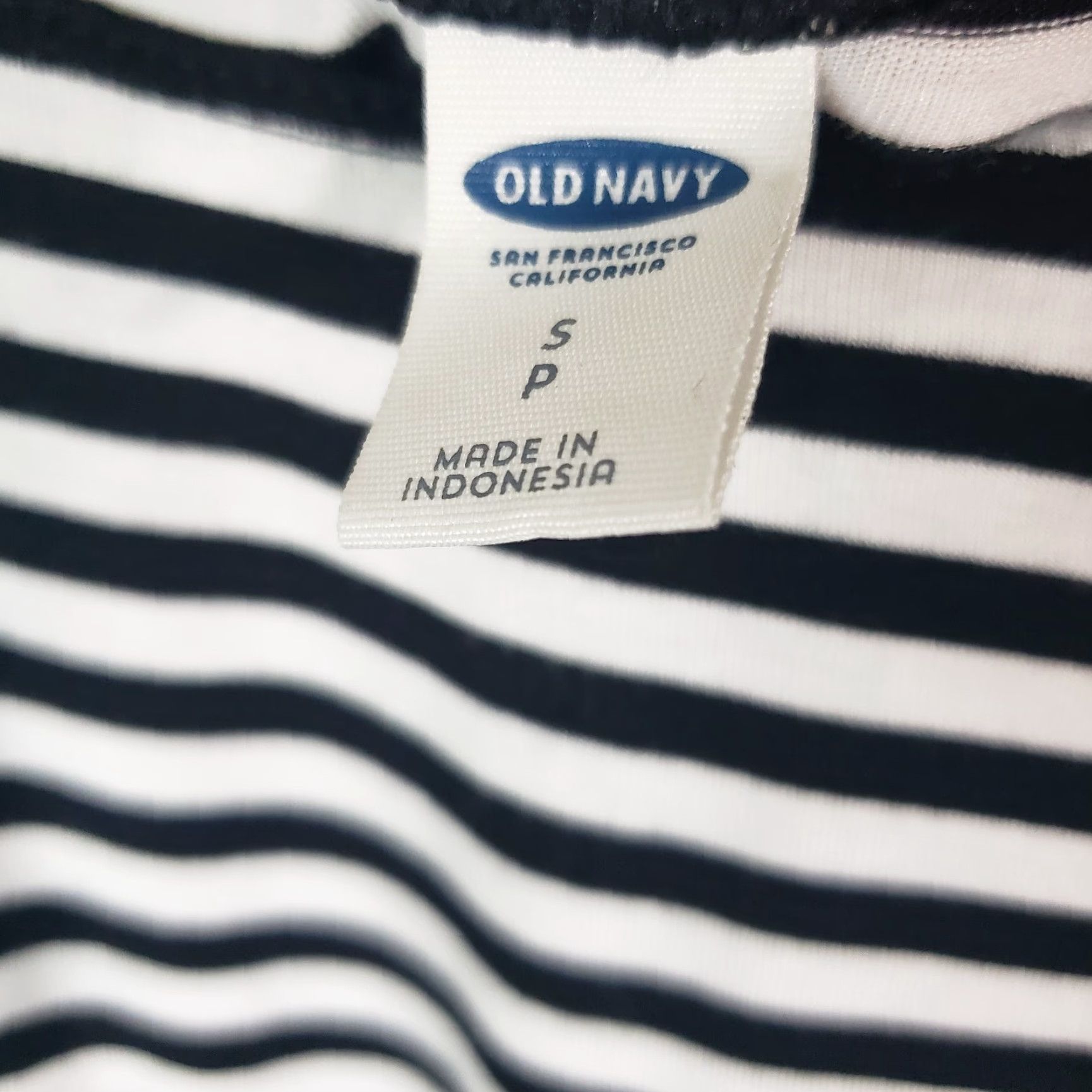 Old Navy Old Navy Womens Tank Dress Sz Small Black White Stripe Rayon Blend Size S / US 4 / IT 40 - 6 Thumbnail