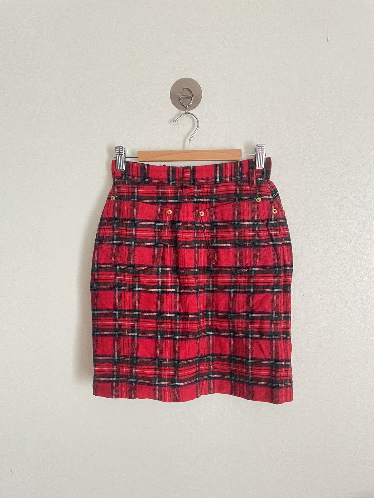 Junko Shimada Junko Shimada Checkers Pattern Skirt Size 24" / US 00 / IT 34 - 2 Thumbnail