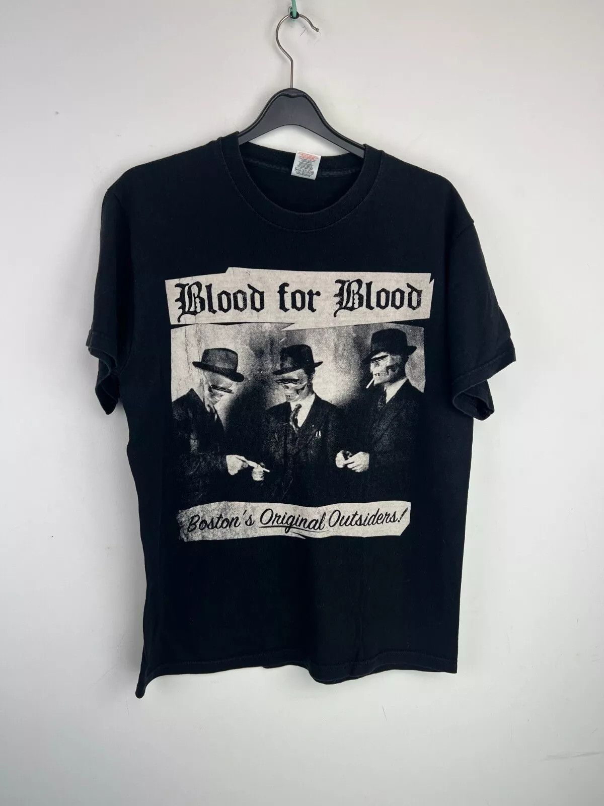 Vintage RARE 90s Vintage Boston Band BLOOD for BLOOD hardcore Size US M / EU 48-50 / 2 - 1 Thumbnail