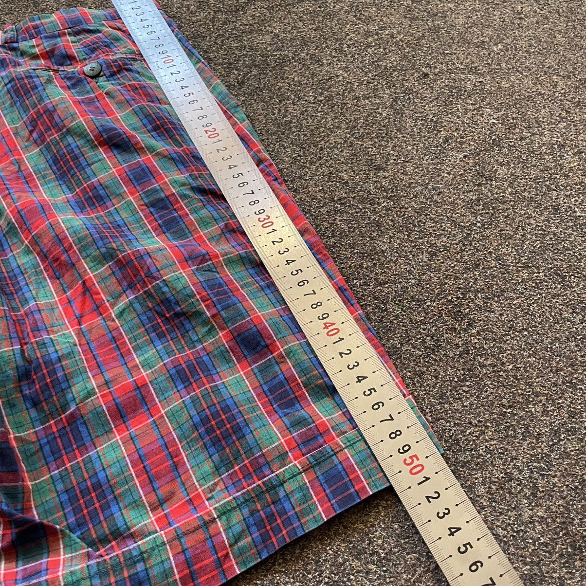 Vintage Vintage Y2K Lacoste Plaid Shorts Baggy Relaxed Fit Logo 30 Size US 30 / EU 46 - 7 Thumbnail