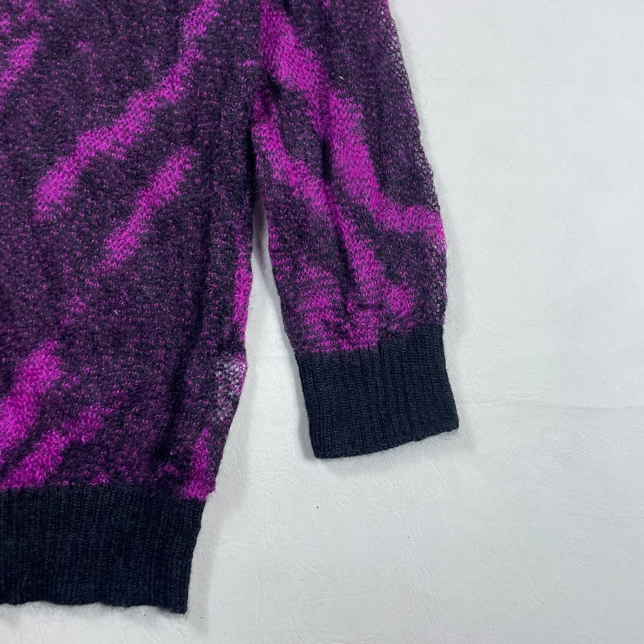 No. 21 No 21 MOHAIR ZEBRA PRINTED CARDIGAN Size M / US 6-8 / IT 42-44 - 4 Thumbnail