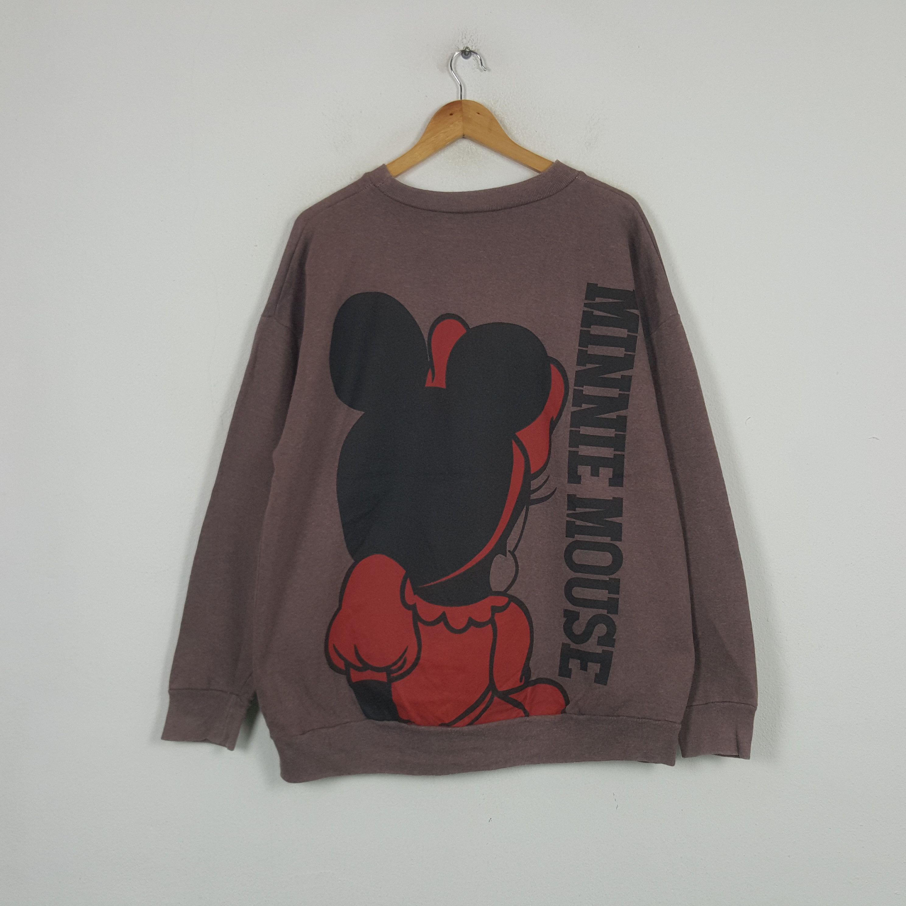Disney × Mickey Mouse × Vintage Vintage Mickey Mouse Cartoon Character Sweatshirt C283N6 Size US L / EU 52-54 / 3 - 3 Thumbnail