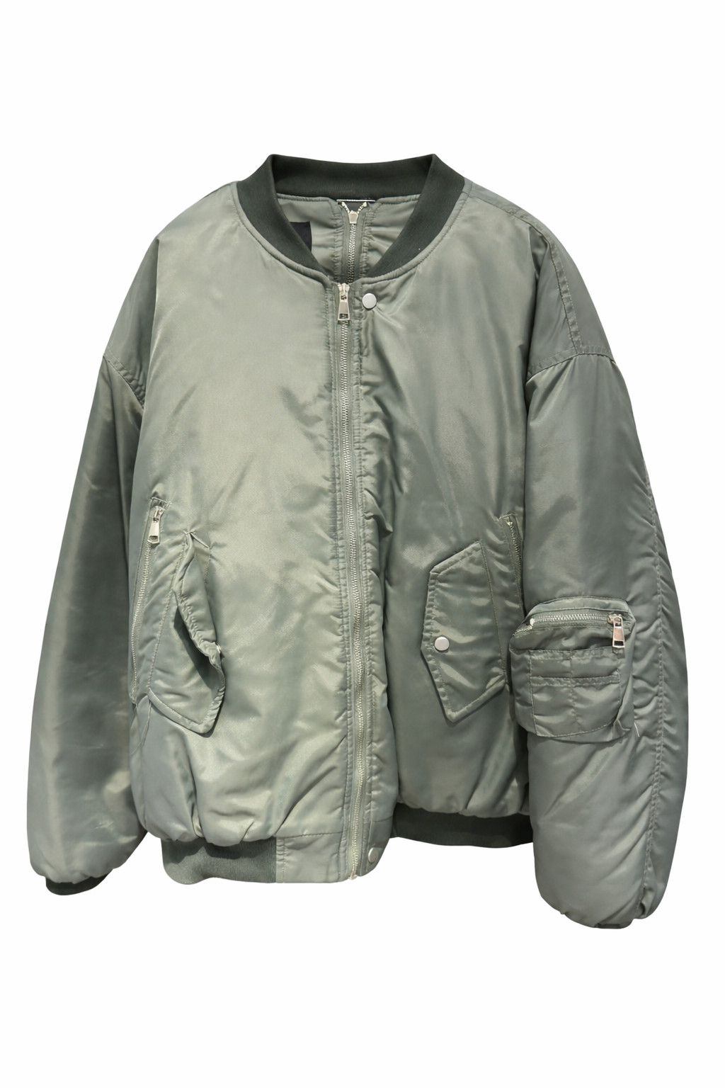 Other Vintage Oversized Green Bomber Jacket - XL Size US XL / EU 56 / 4 - 1 Thumbnail