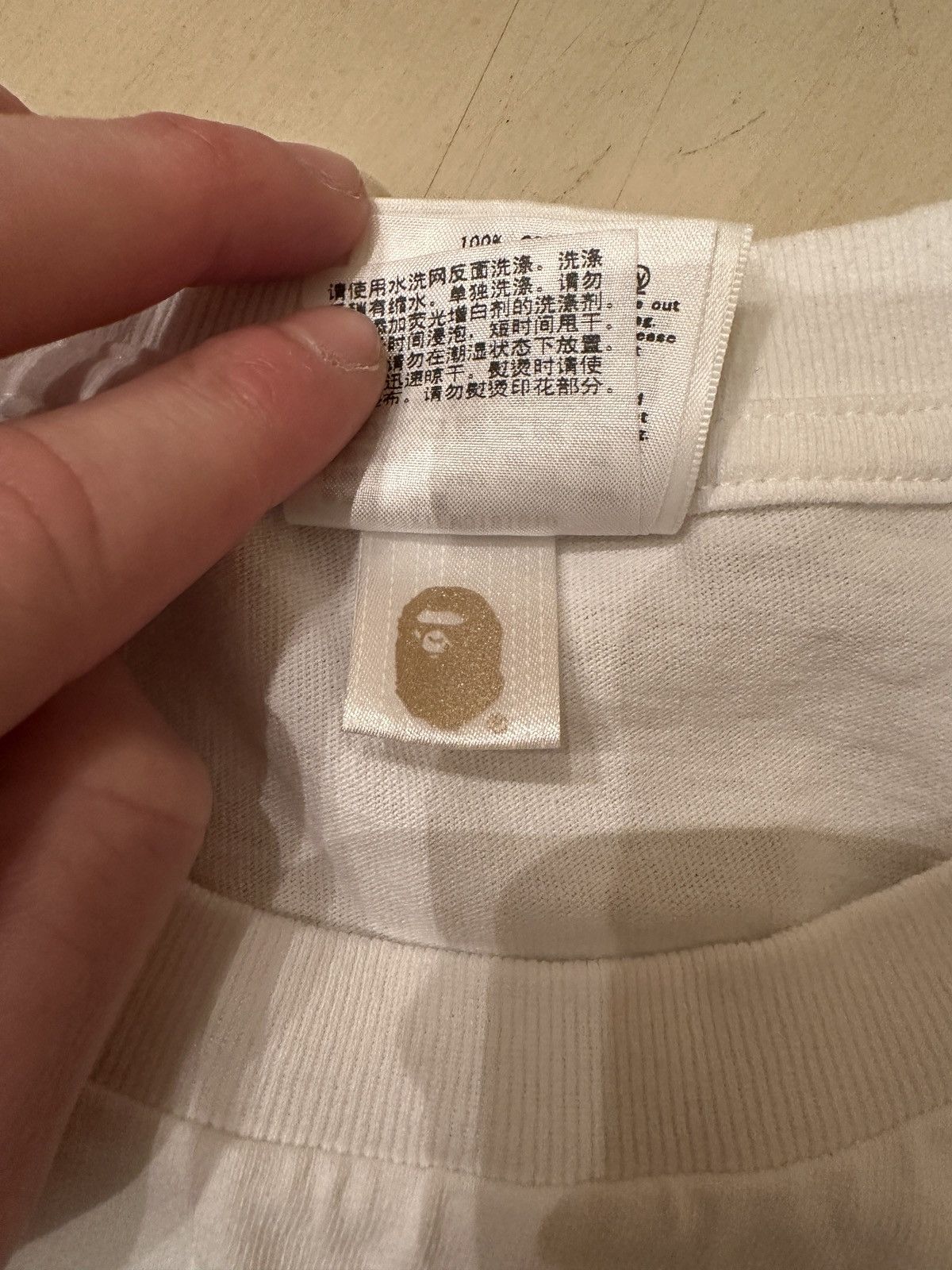 Bape BAPE 1st Camo Crazy Sta College Tee Size US L / EU 52-54 / 3 - 5 Thumbnail