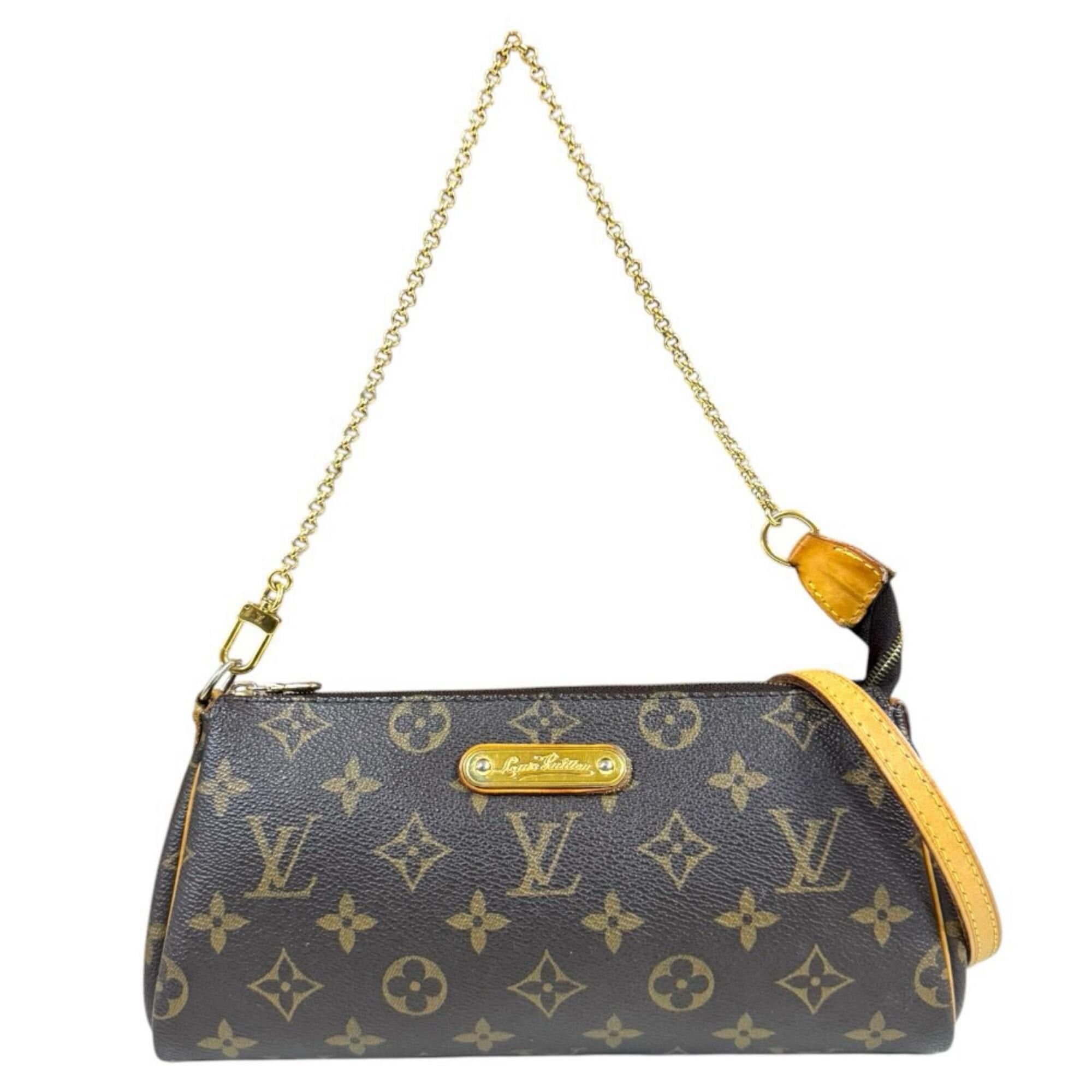 Louis Vuitton Louis Vuitton Eva Monogram Shoulder Bag, Canvas M95567 Brown, Women's, LOUIS VUITTON 2-way Size ONE SIZE - 1 Thumbnail