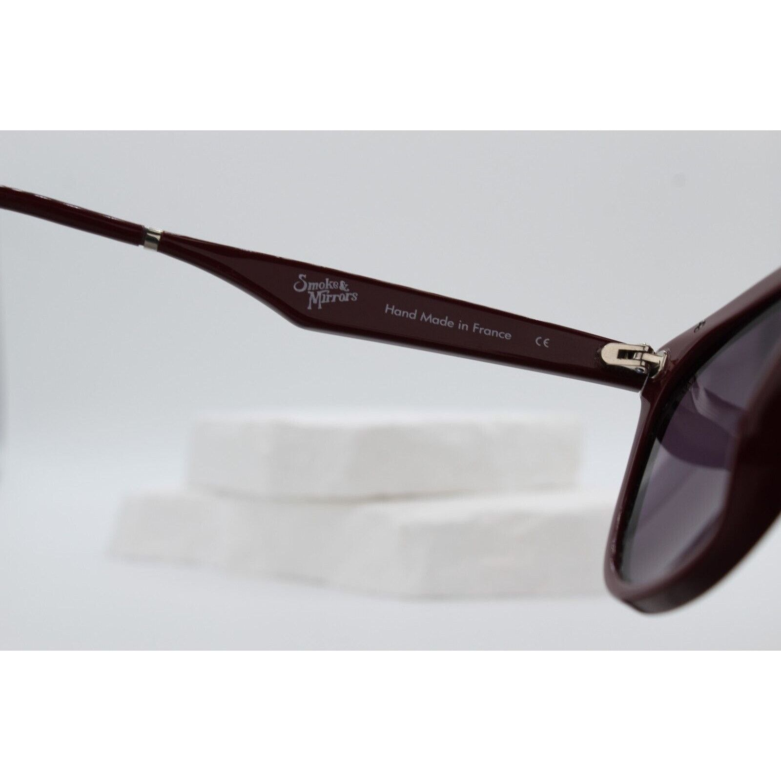 Smoke x Mirrors Smoke & Mirrors SM101-R1-9 Sunglasses - Burgundy Size ONE SIZE - 5 Thumbnail