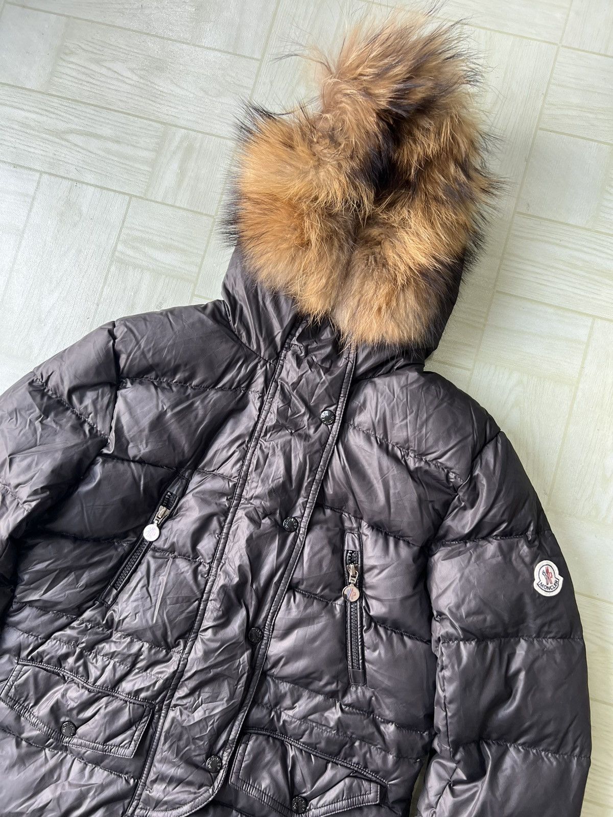 Moncler Grenoble Moncler Grenoble Tour Gilet Down Long Coat Jacket Fur Hoodie Size L / US 10 / IT 46 - 2 Thumbnail