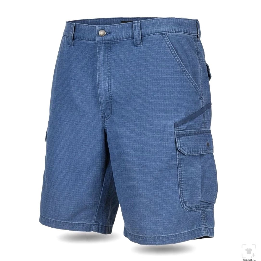 Carhartt Carhartt Cargo Shorts Mens 46 Blue Relaxed Fit 8 Inseam Canvas Pockets Cargo Shorts Mens Blue 46 Inseam 8 Summer Workwear Carhartt Logo Patch Mens Size US 30 / EU 46 - 2 Thumbnail