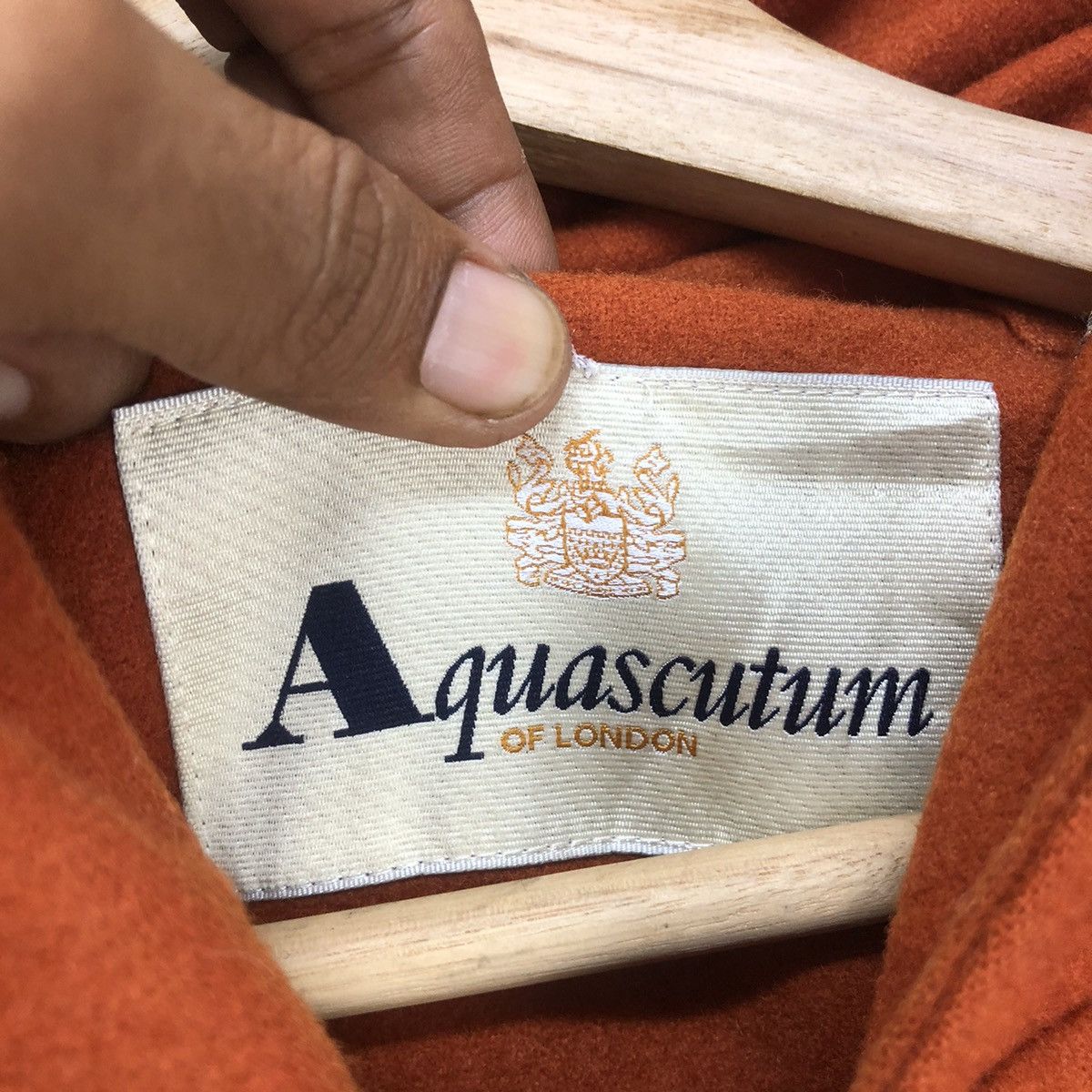 Aquascutum 🔥AquaScutum Hooded Orange Jacket Size M / US 6-8 / IT 42-44 - 3 Thumbnail