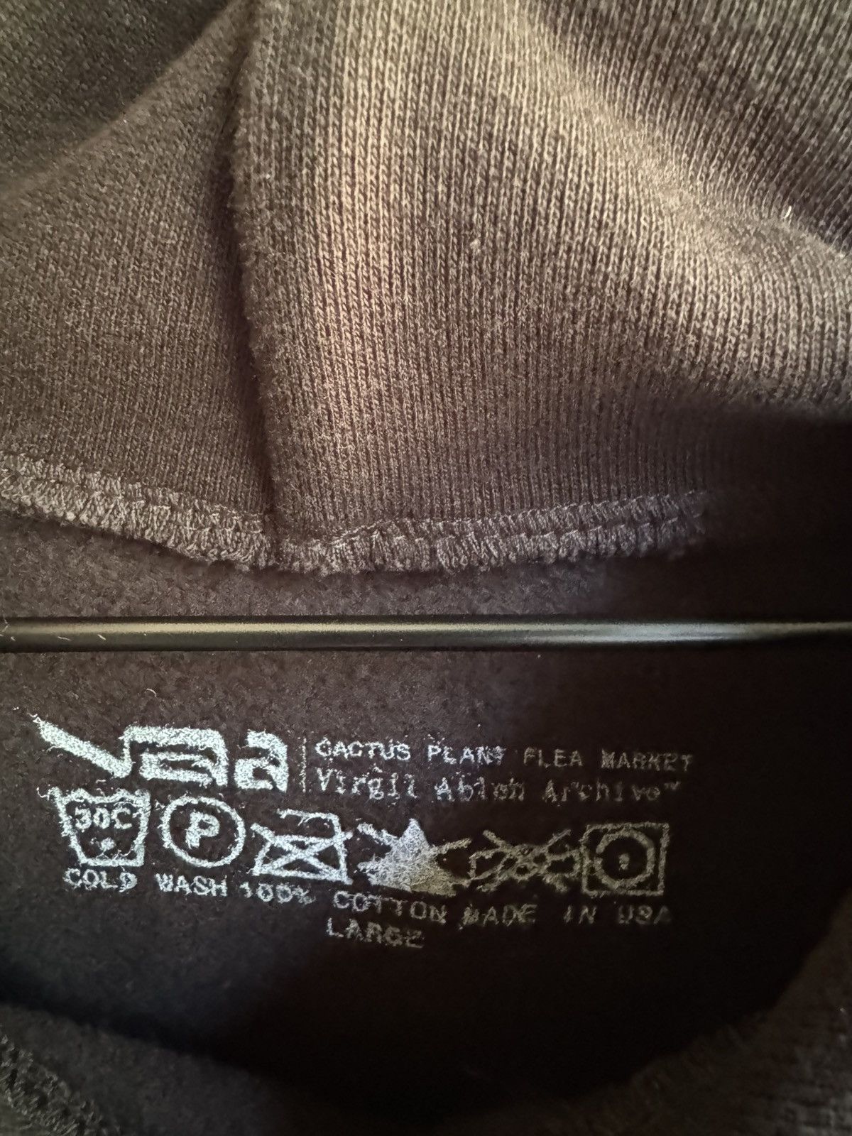 Cactus Plant Flea Market CPFM x Virgil Abloh Archive Virgil Was Here Hoodie Size US L / EU 52-54 / 3 - 4 Thumbnail