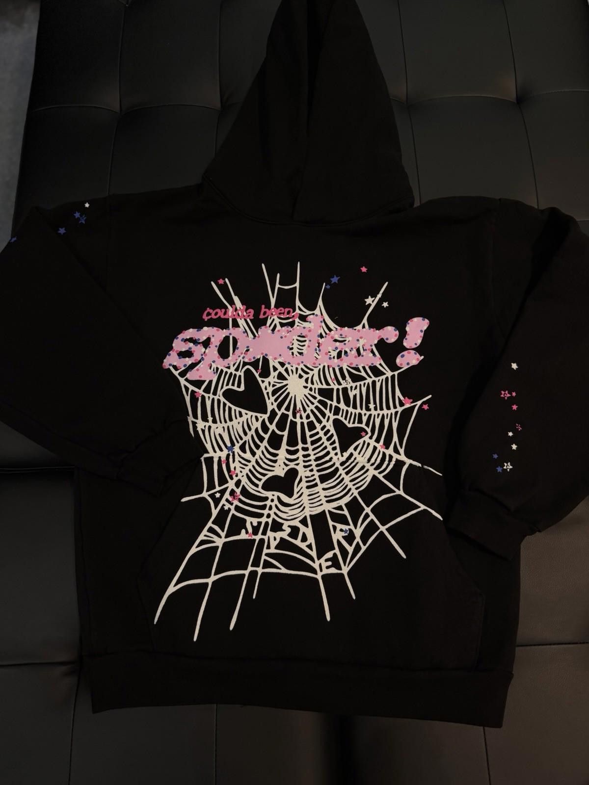 Sp5der Sp5der Jeffery Hoodie 'Black' Size M | Grailed