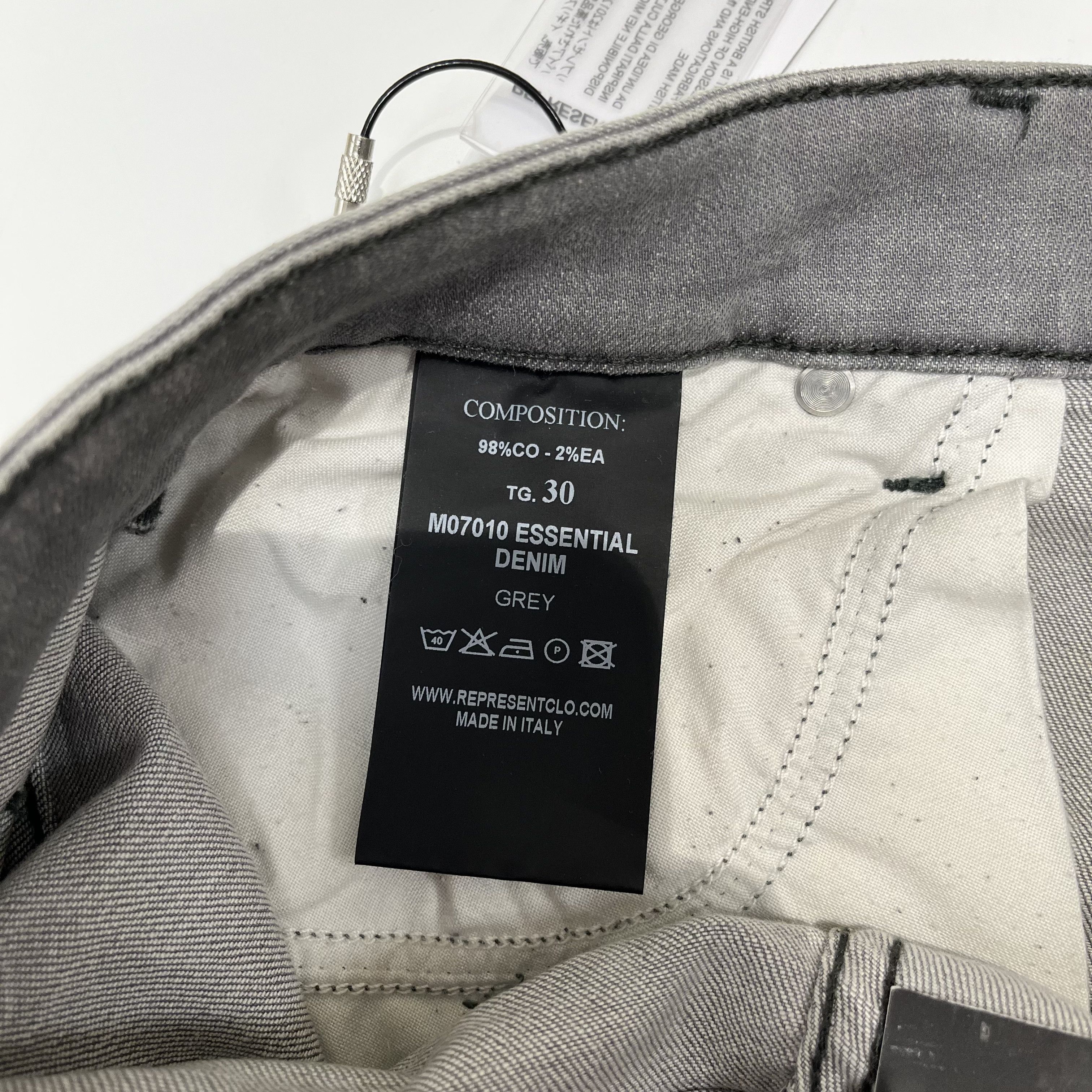 Represent Clo. Represent Stone Wash Skinny Jeans Size US 30 / EU 46 - 4 Thumbnail