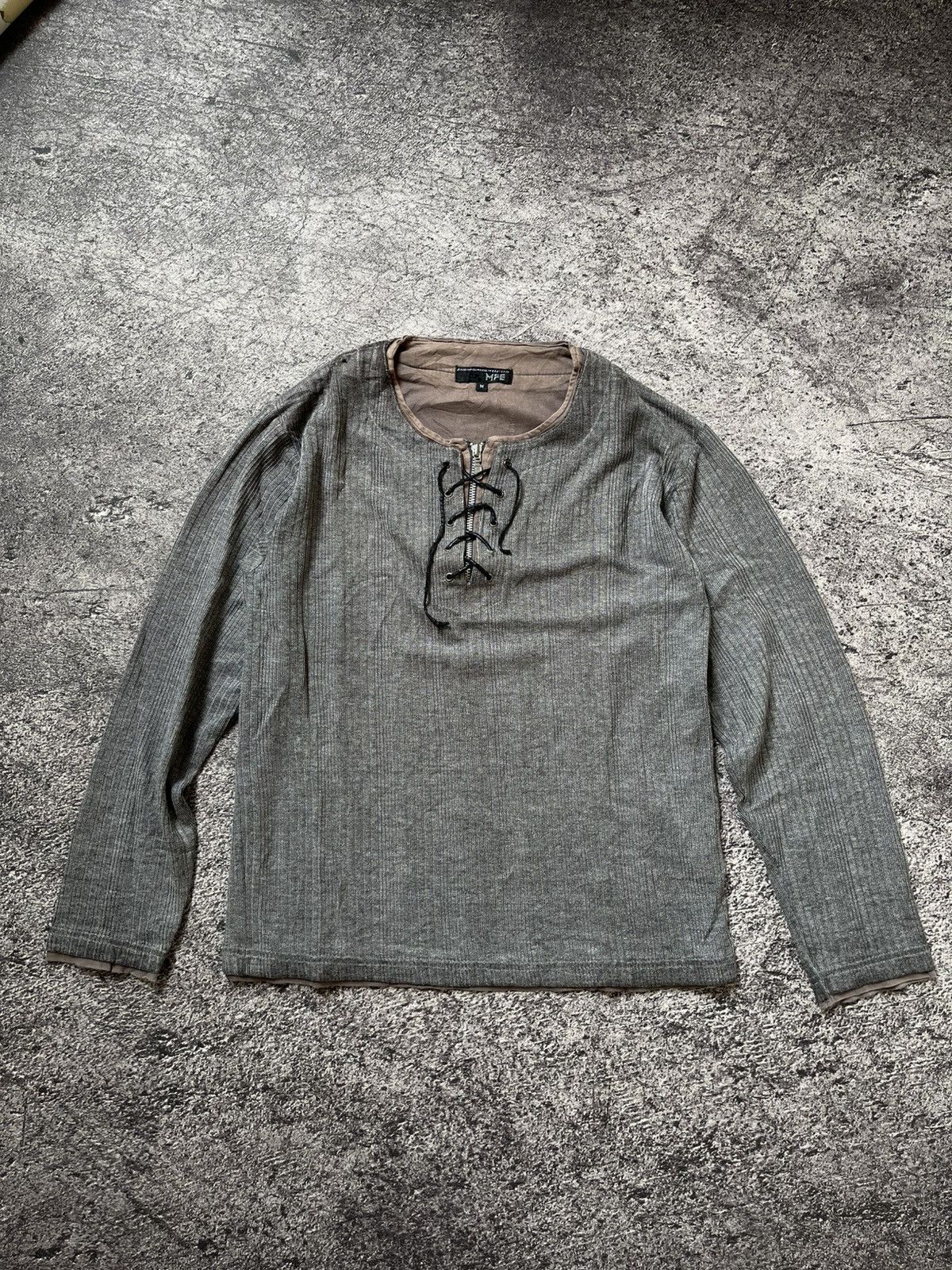Japanese Brand Y2K Mfe Laced ifsixwasnine long sleeve Size US L / EU 52-54 / 3 - 2 Thumbnail