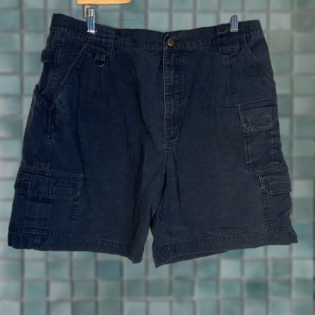 Vintage 5.11 Tactical Cotton Canvas Shorts Cargo Style 73285 Brown 38 Men Cargo Shorts Mens 9" Inseam Size US 35 - 1 Thumbnail