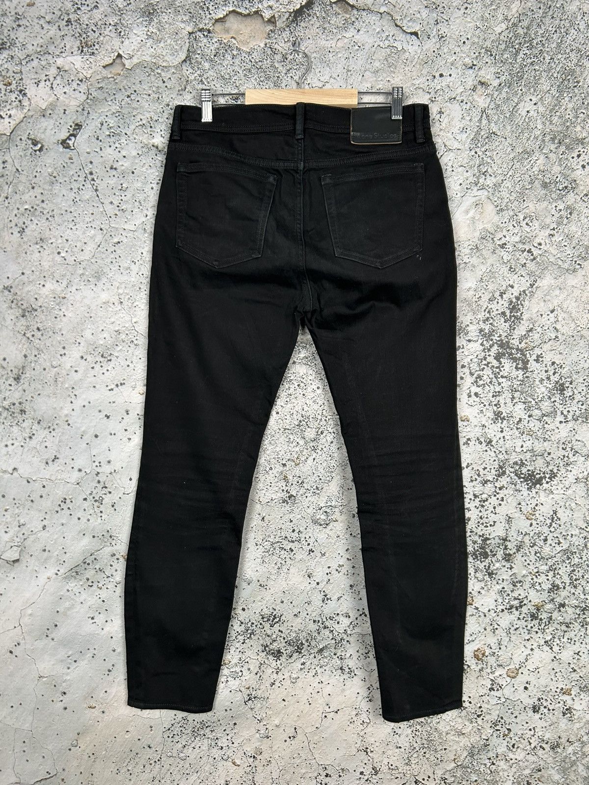 Acne Studios North Stay Black Jeans Denim Avant Garde Rare