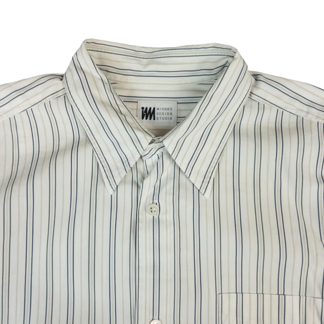 Issey Miyake Vintage Issey Miyake Button Up Long Sleeve Shirt Size L Size US L / EU 52-54 / 3 - 3 Thumbnail