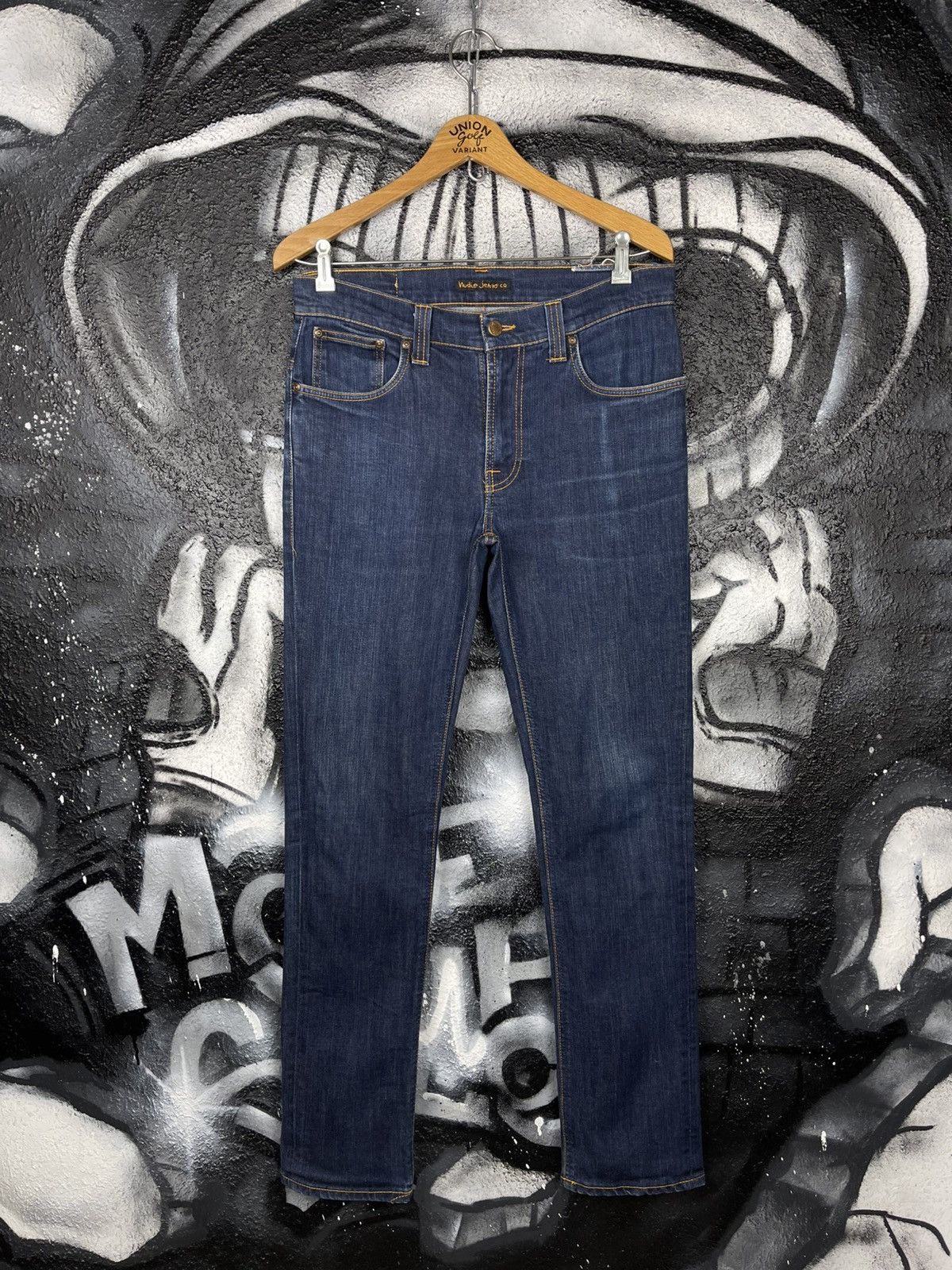 Nudie Jeans Nudie Jeans Co. Thin Finn Organic Denim Jeans Men’s Size 34 Size US 34 / EU 50 - 4 Thumbnail