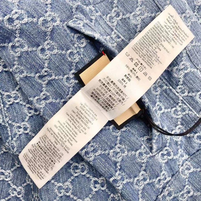 Gucci Gucci Blue old flower double-sided denim jacket Size XS / US 0-2 / IT 36-38 - 6 Thumbnail