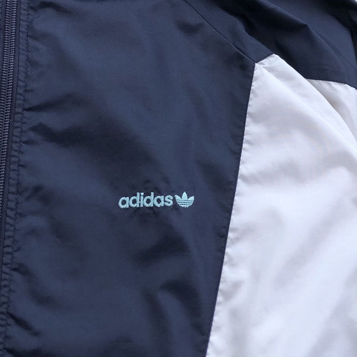 Adidas Vintage 90s Adidas Men’s Windbreaker Nylon Jacket Size US M / EU 48-50 / 2 - 9 Thumbnail
