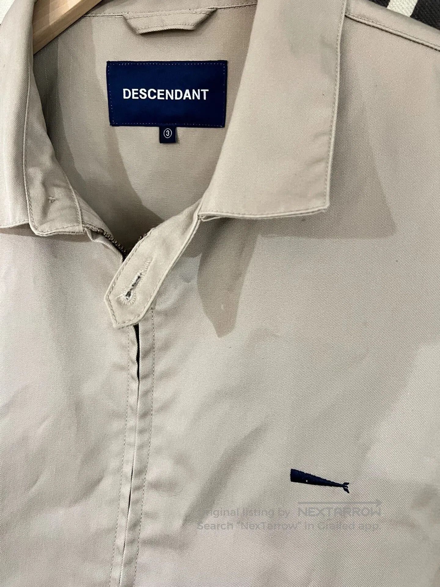 Descendant beige lightweight jacket by DCDT Descendant. Size US L / EU 52-54 / 3 - 4 Thumbnail