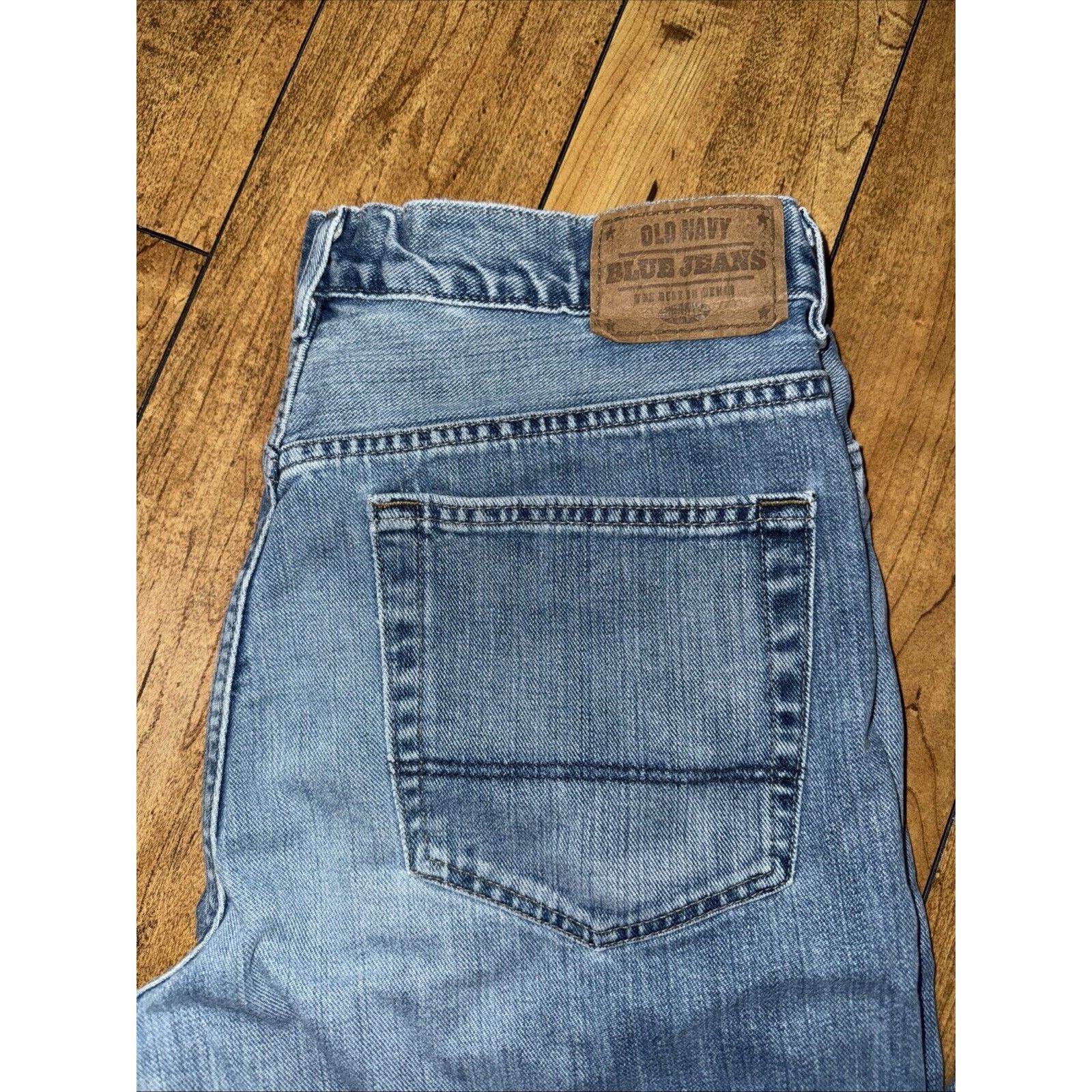 Old Navy × Vintage Vintage Old Navy Denim Jeans 34x30 Blue Made In Mexico Size US 34 / EU 50 - 2 Thumbnail